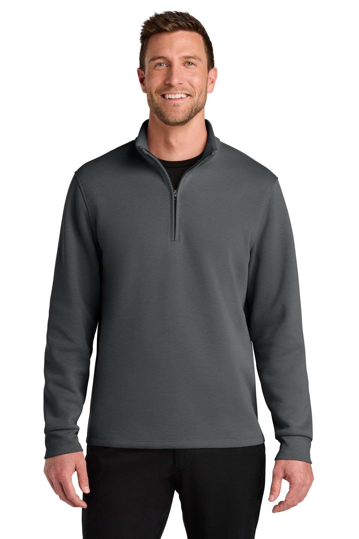 Port Authority ® Wearever Signature Double Pique 1/4-Zip K210 - Port Authority K210