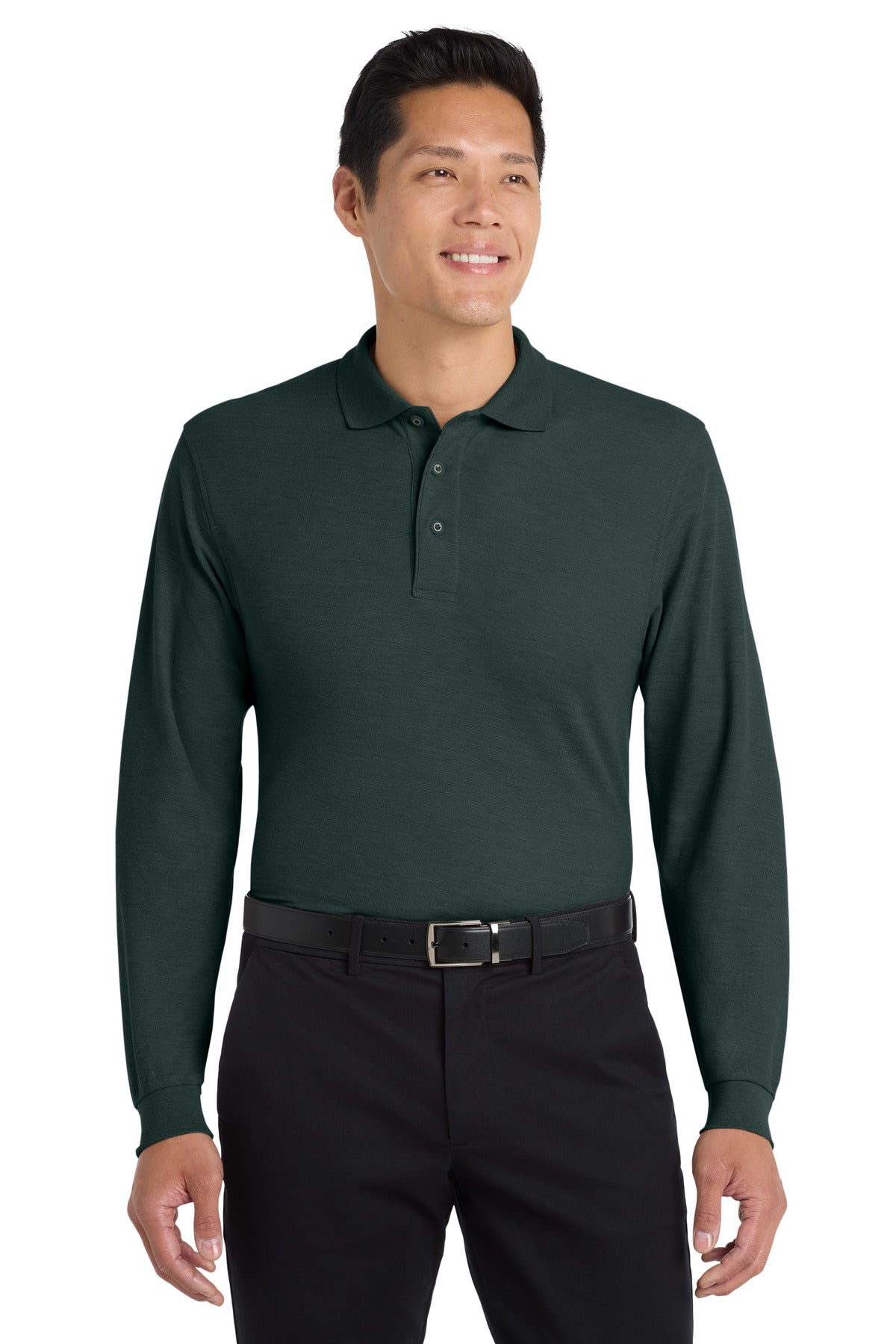 Port Authority K500LS Silk Touch Long Sleeve Polo Wholesale Blank