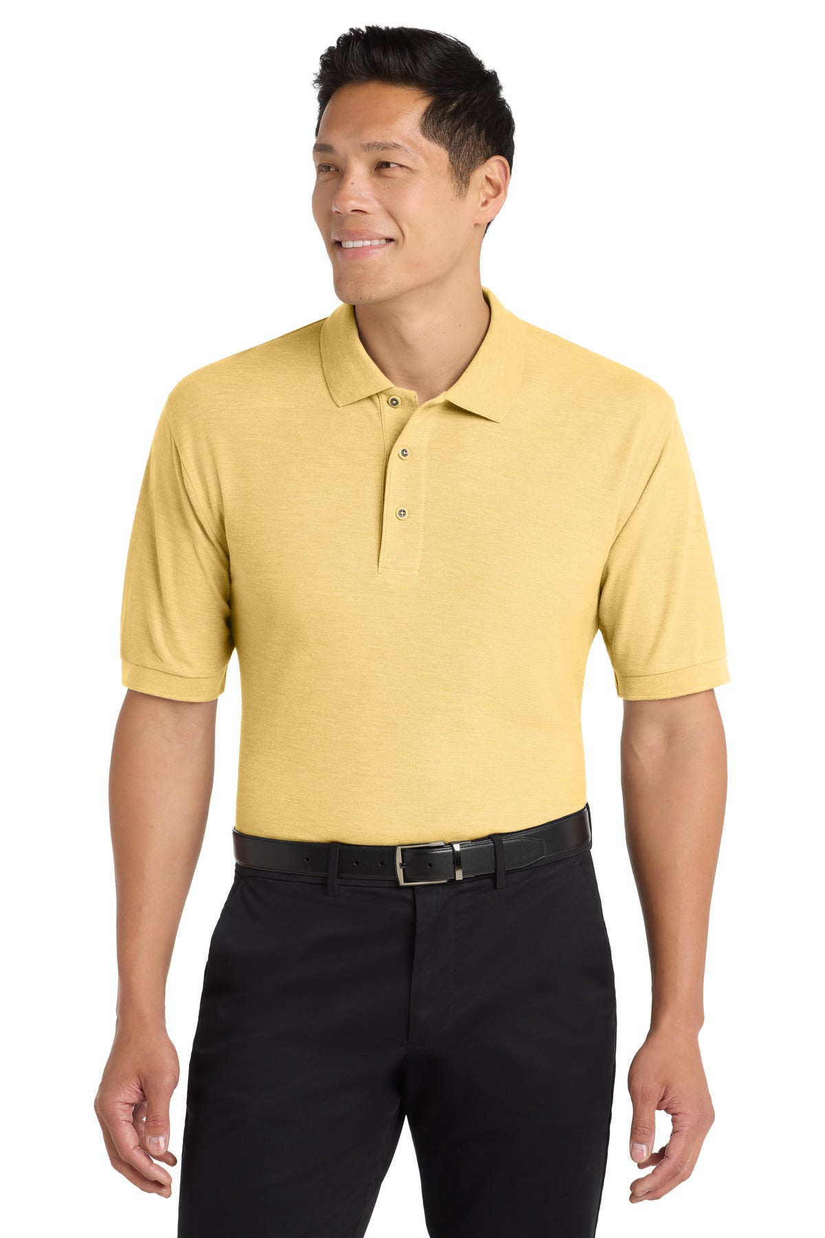 Port Authority K500 Silk Touch Polo 65/35 Poly Cotton Pique Knit