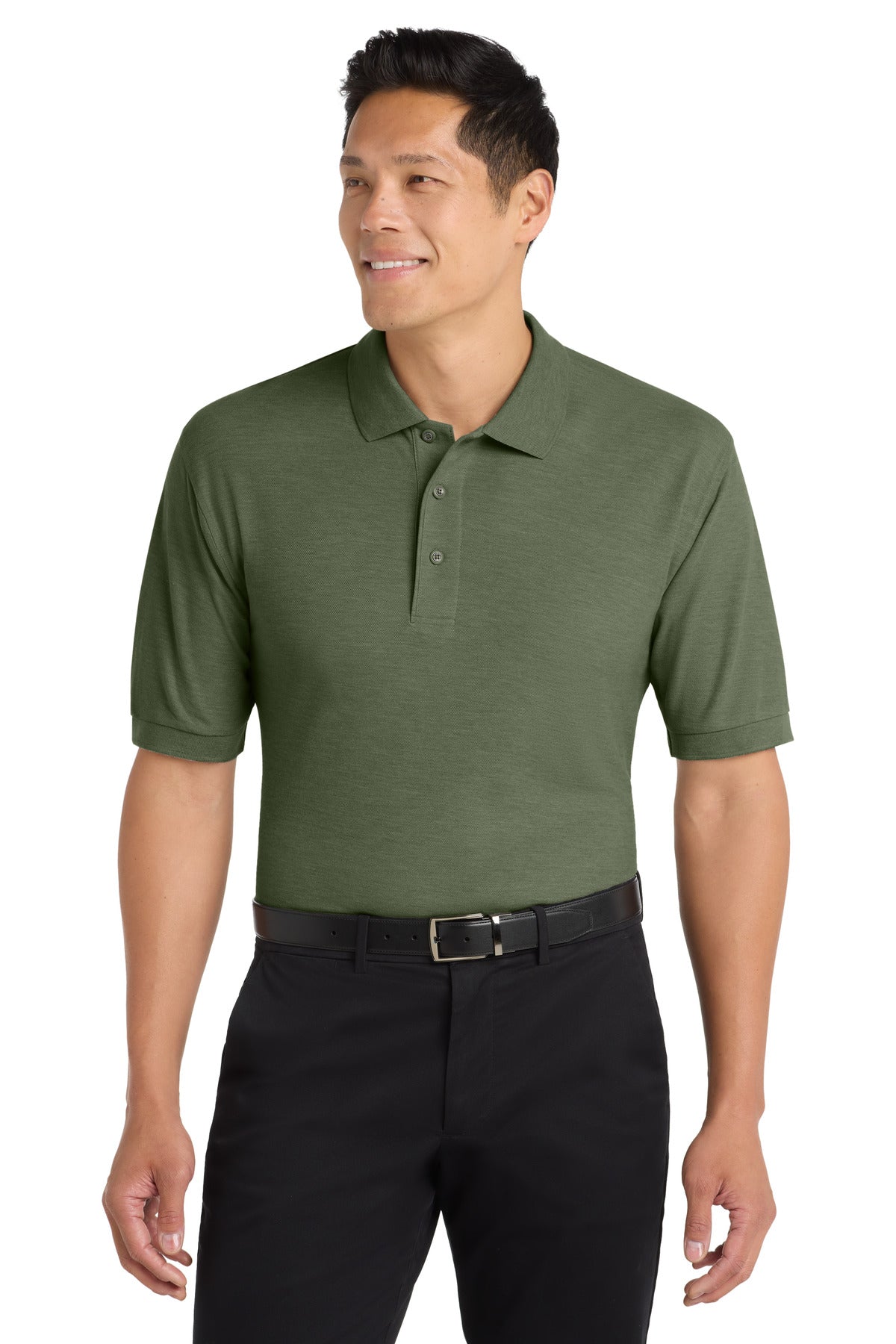 Port Authority K500 Silk Touch Polo – 65/35 Poly Cotton Pique Knit