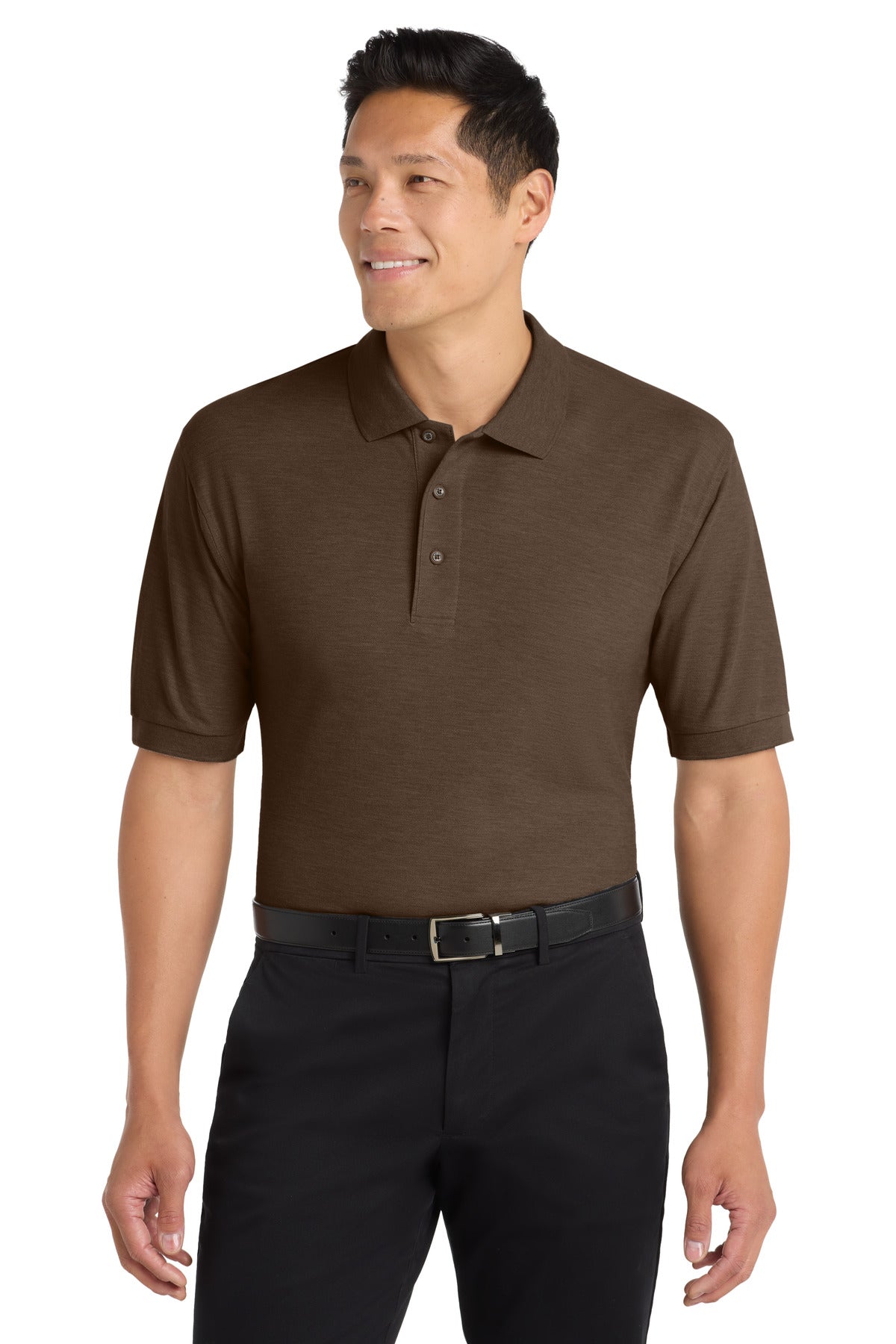 Port Authority K500 Silk Touch Polo 65/35 Poly Cotton Pique Knit