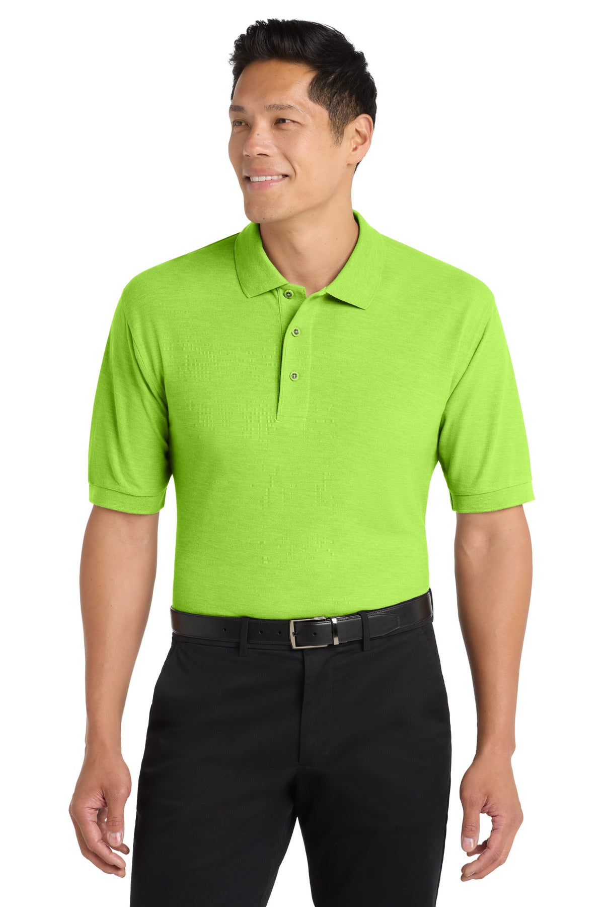 Port Authority K500 Silk Touch Polo 65/35 Poly Cotton Pique Knit