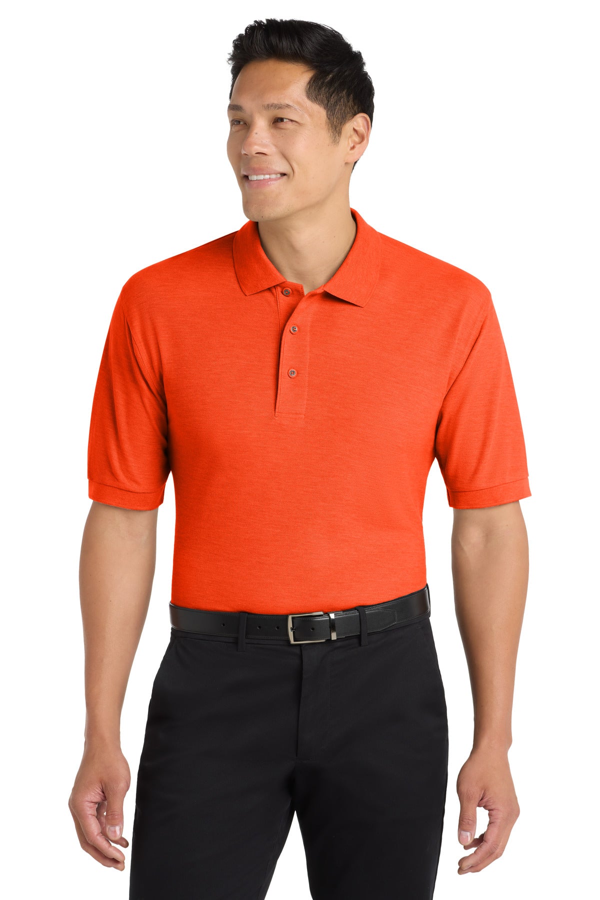 Port Authority K500 Silk Touch Polo 65/35 Poly Cotton Pique Knit