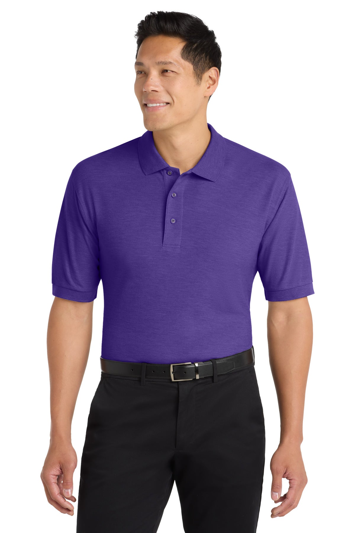 Port Authority K500 Silk Touch Polo 65/35 Poly Cotton Pique Knit