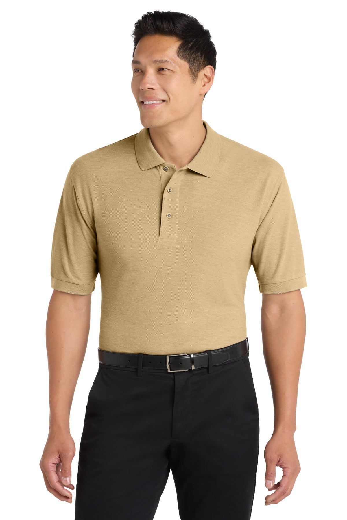 Port Authority K500 Silk Touch Polo 65/35 Poly Cotton Pique Knit