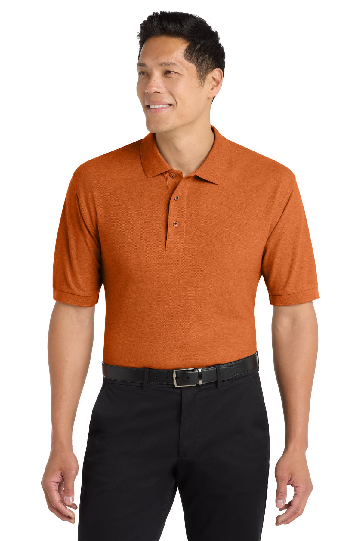 Port Authority K500 Silk Touch Polo 65/35 Poly Cotton Pique Knit