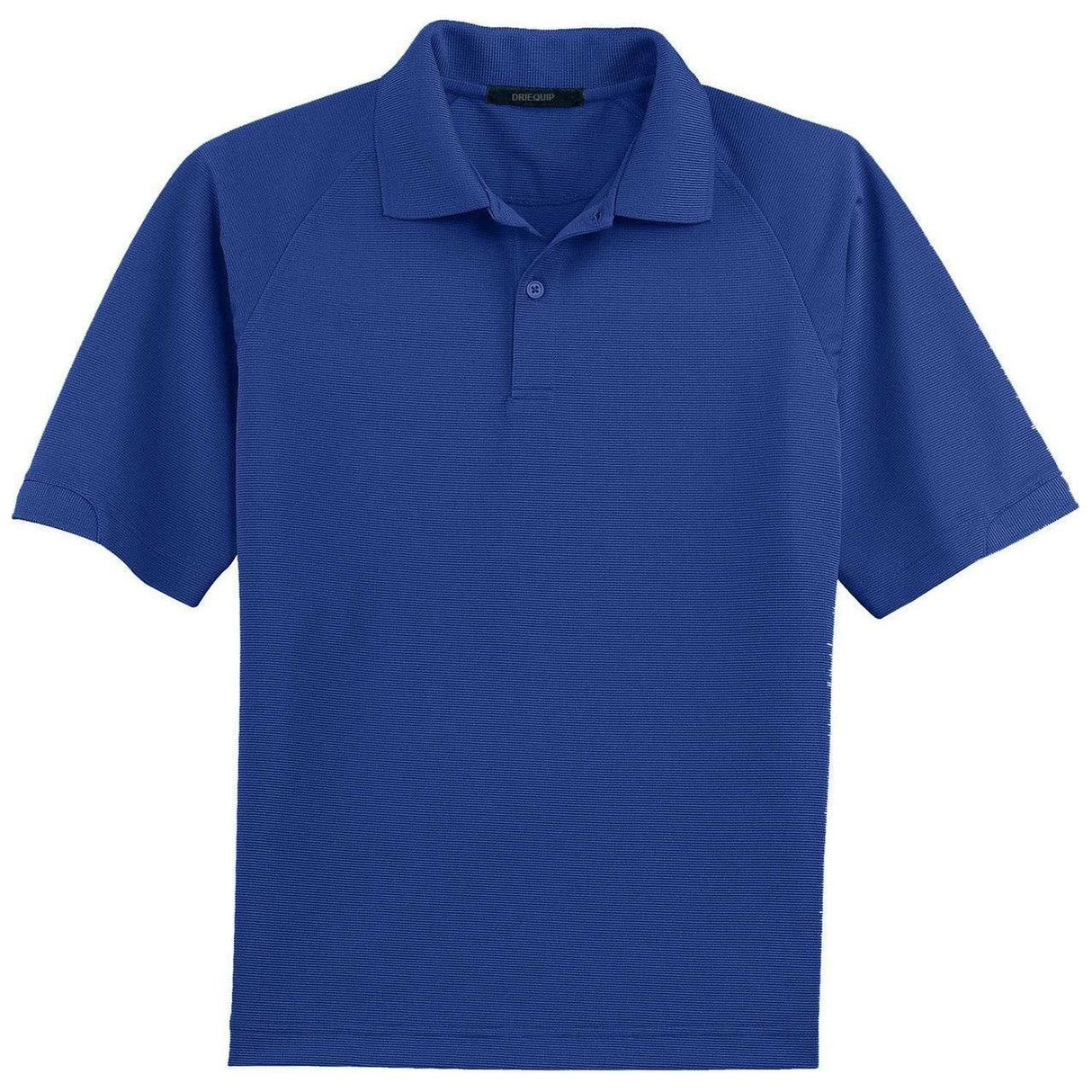 Dri-Equip UV Resistant Honeycomb Texture Polo DRI-EQUIP Royal X-Small