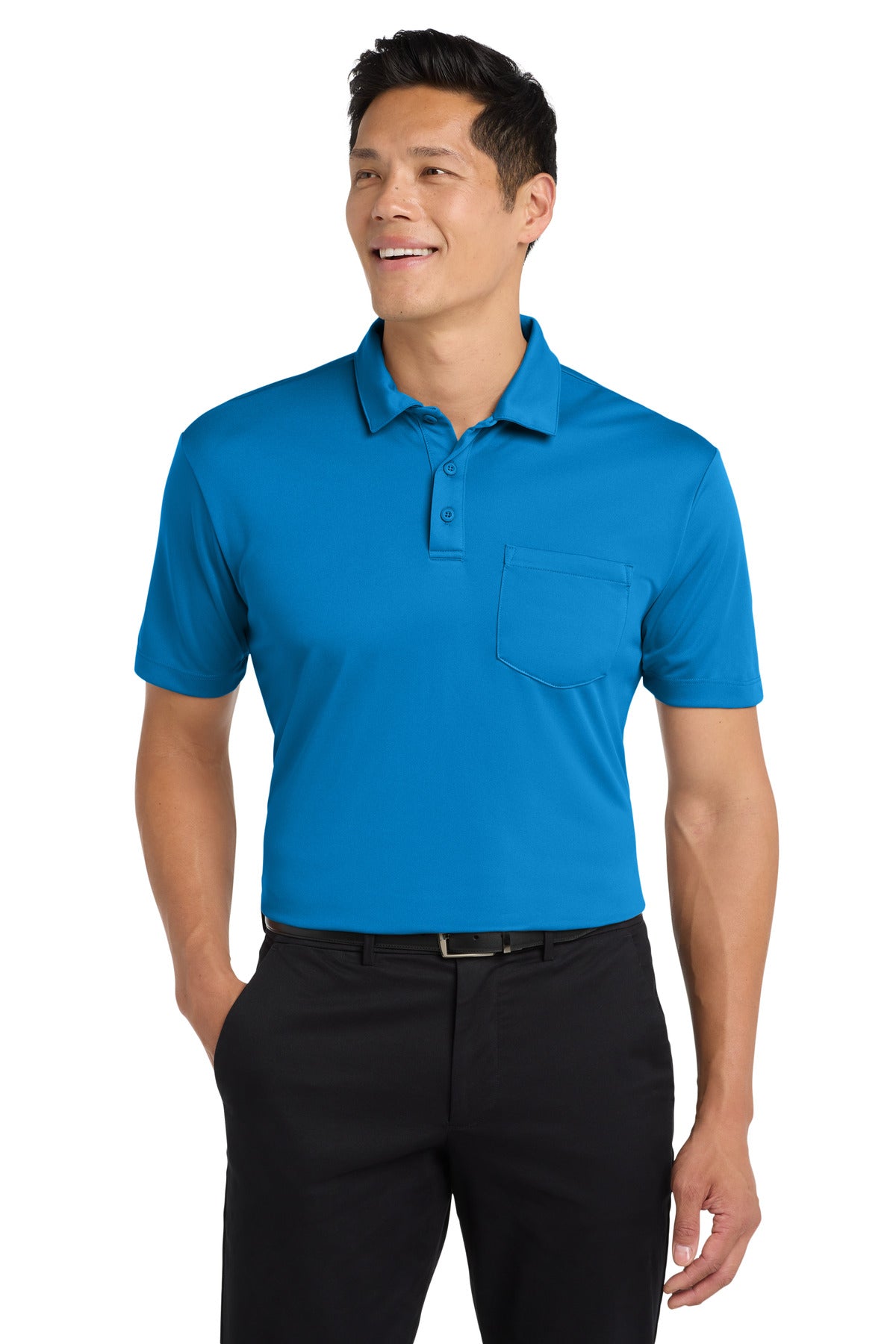 Port Authority ® Silk Touch™ Performance Pocket Polo. K540P - Port Authority K540P