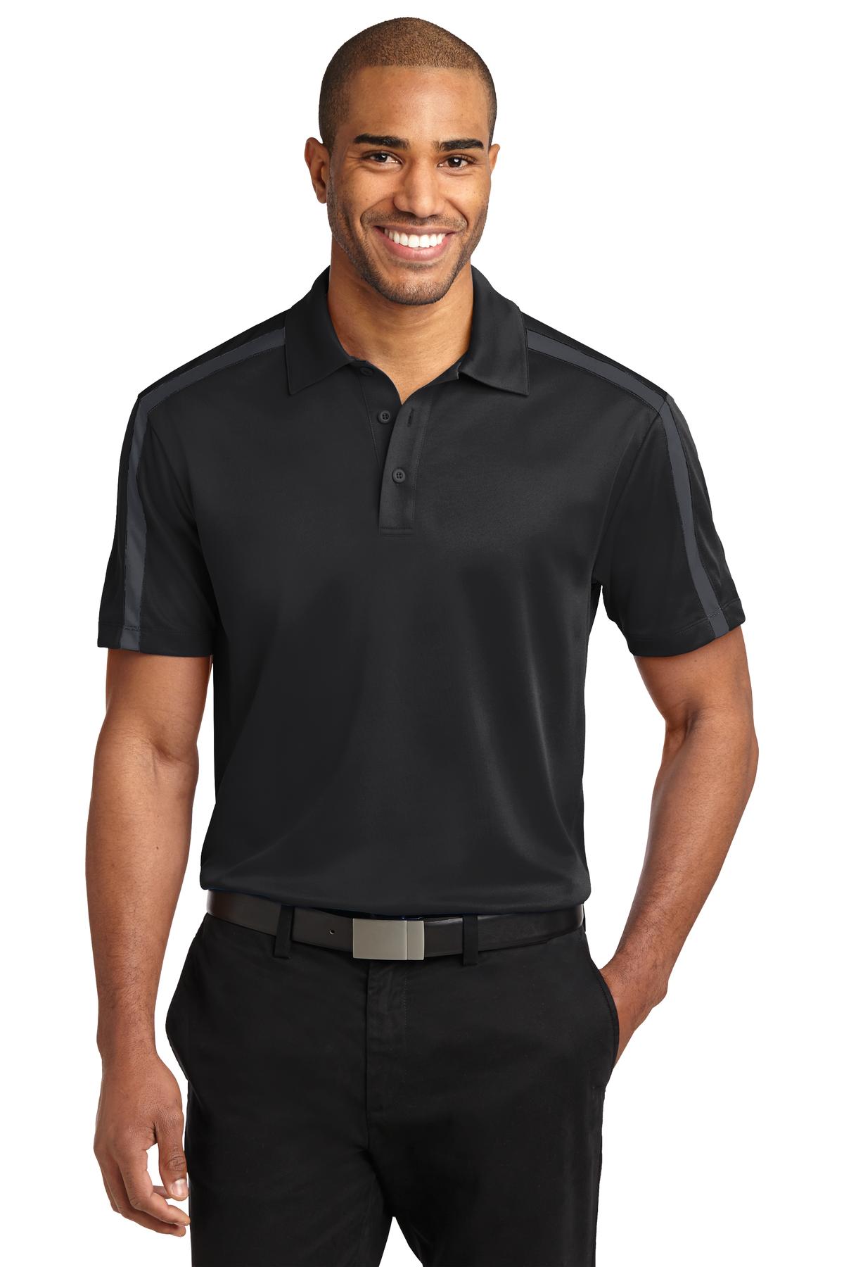 Port Authority ® Silk Touch™ Performance Colorblock Stripe Polo. K547 - Port Authority K547