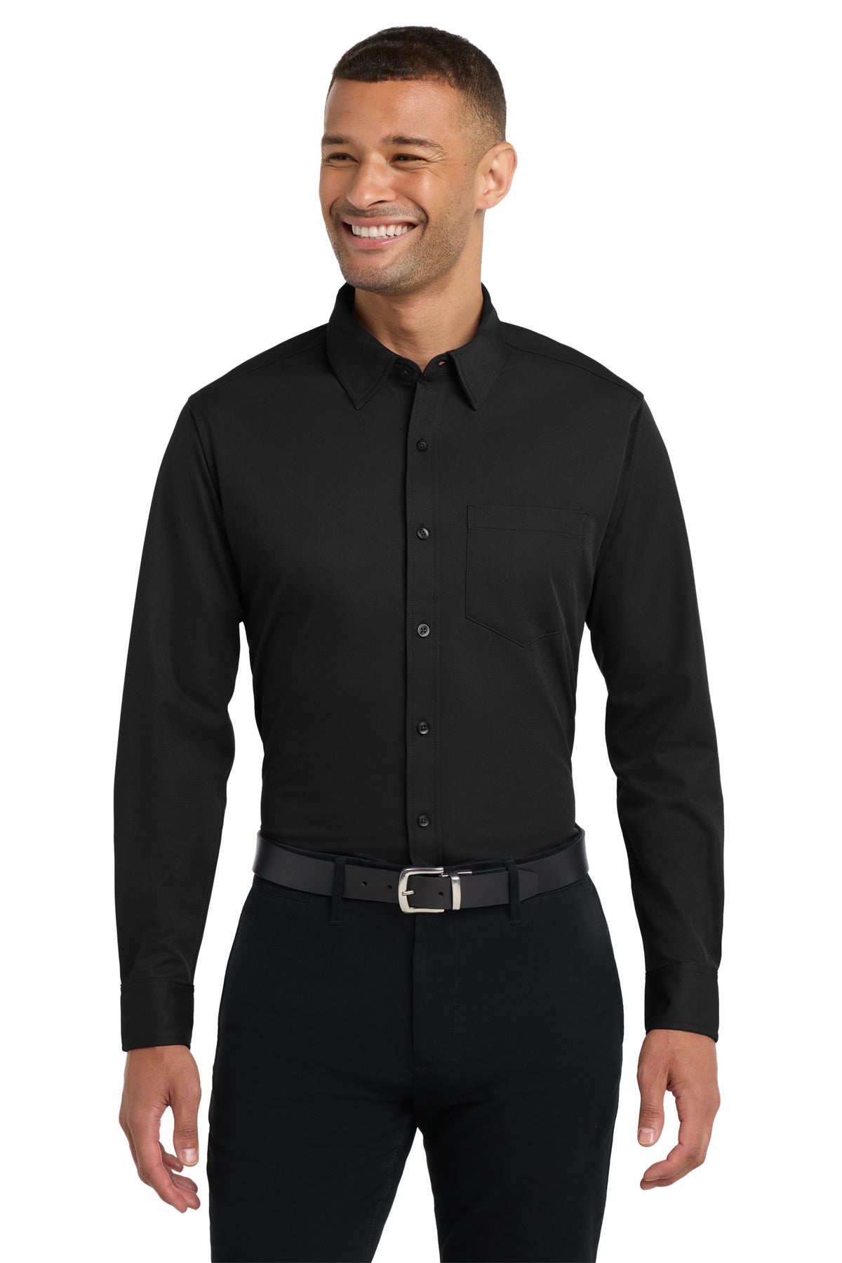 Port Authority ® Dimension Knit Dress Shirt. K570 - Port Authority K570