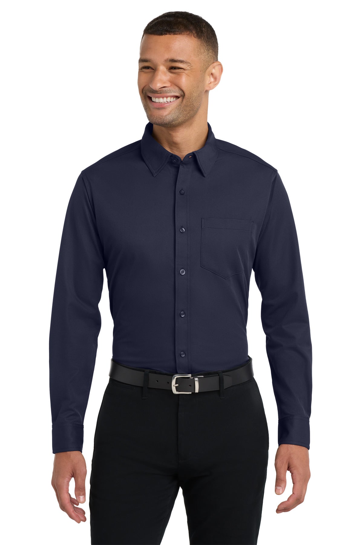 Port Authority ® Dimension Knit Dress Shirt. K570 - Port Authority K570