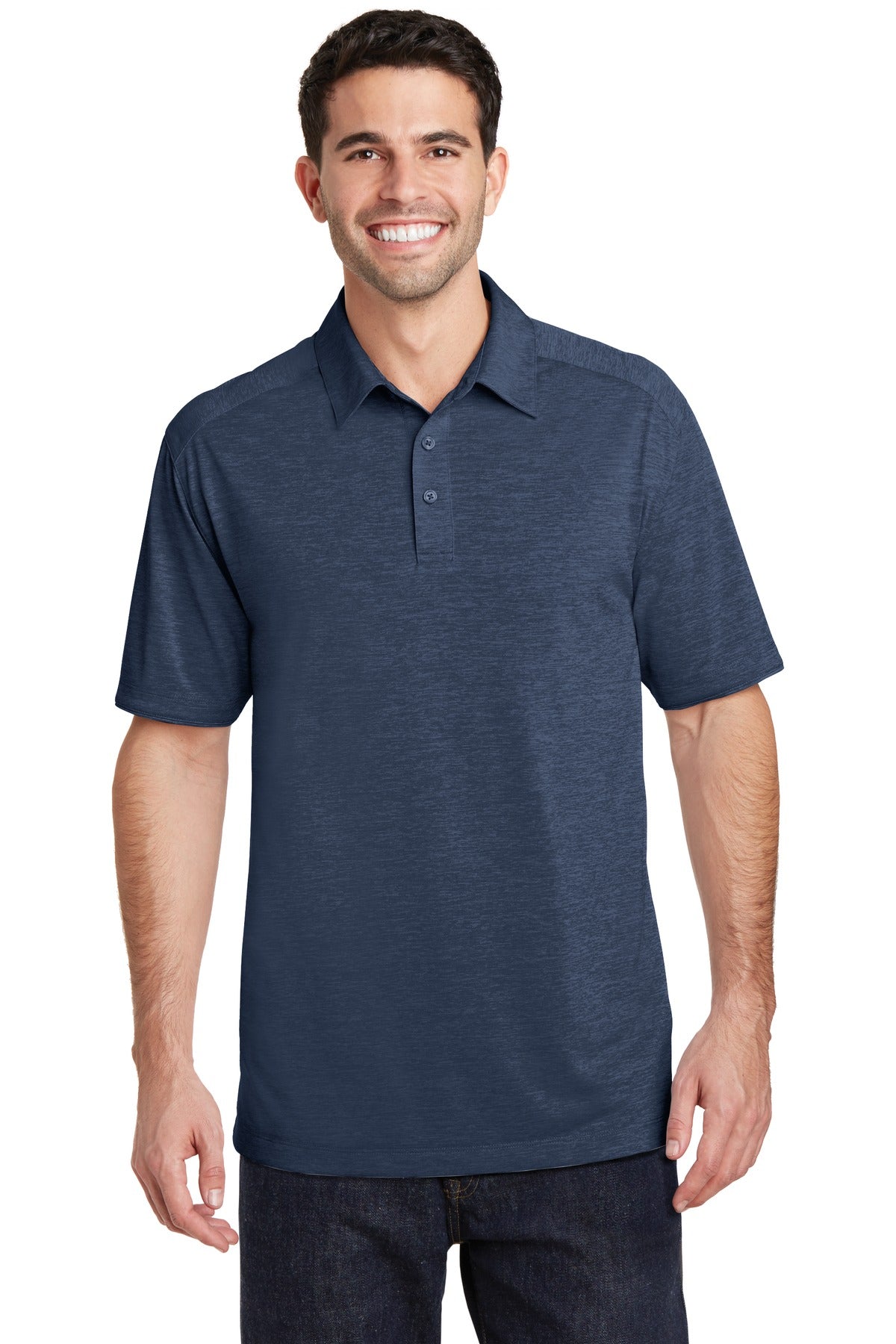 Port Authority ® Digi Heather Performance Polo. K574 - Port Authority K574
