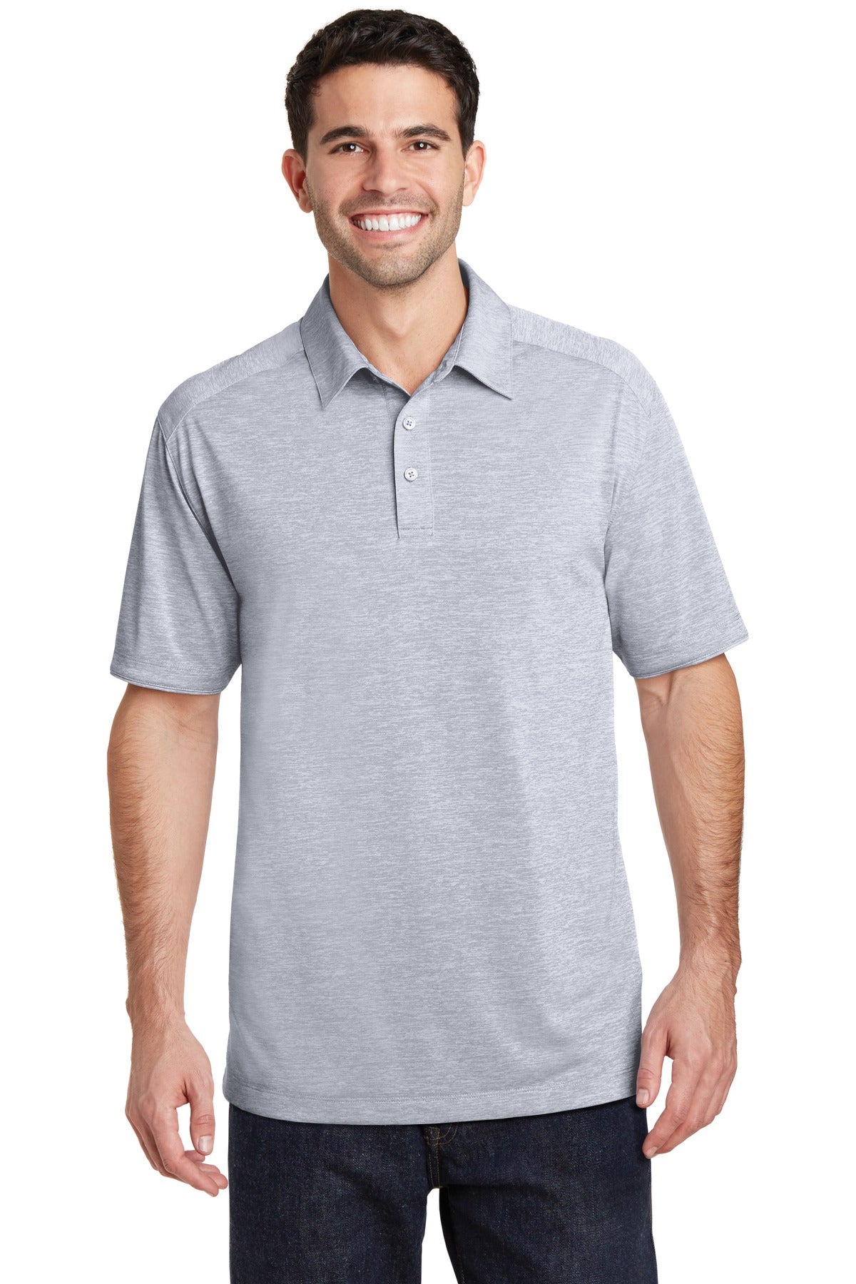 Port Authority ® Digi Heather Performance Polo. K574 - Port Authority K574