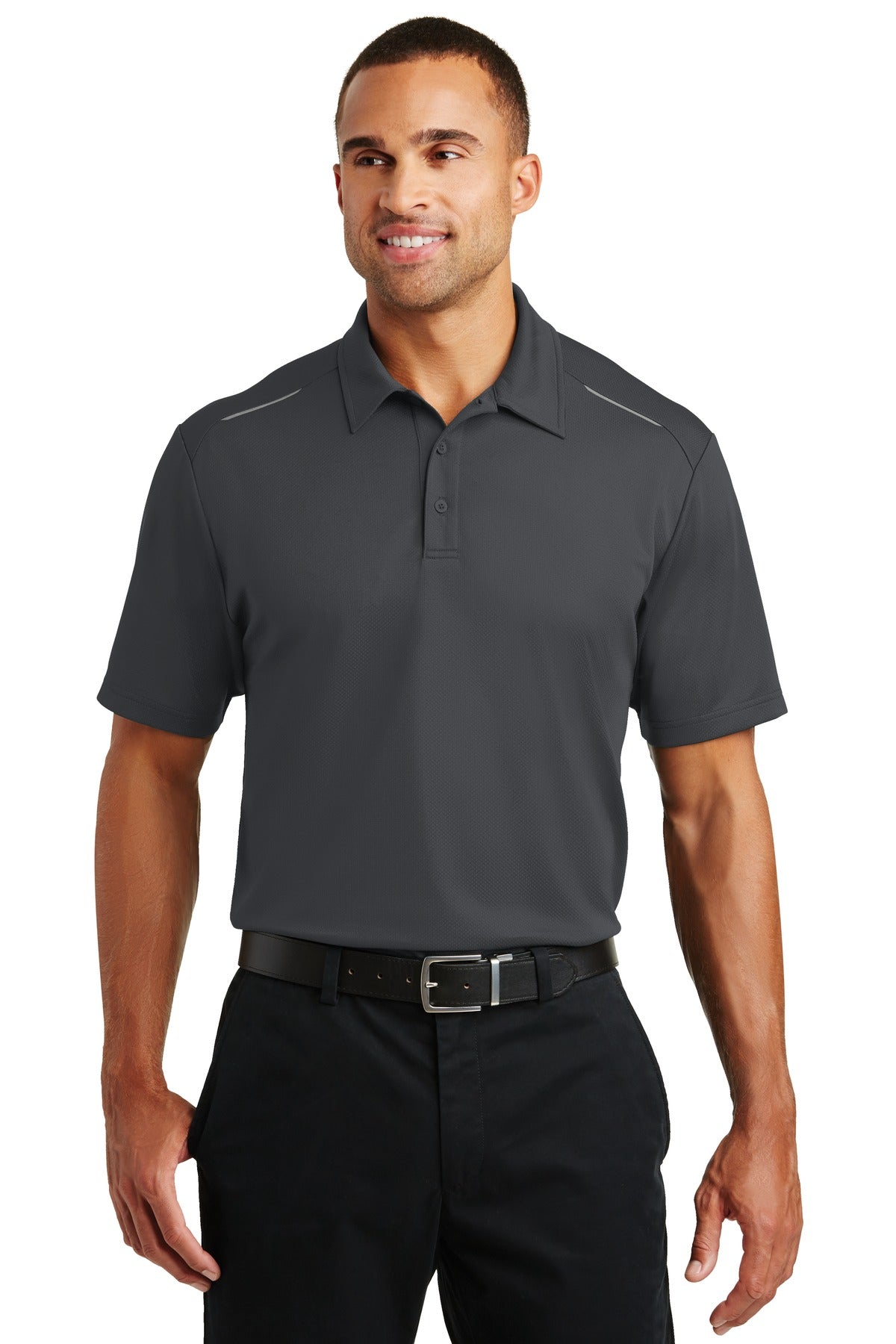 Port Authority K580 Pinpoint Mesh Polo | Wholesale