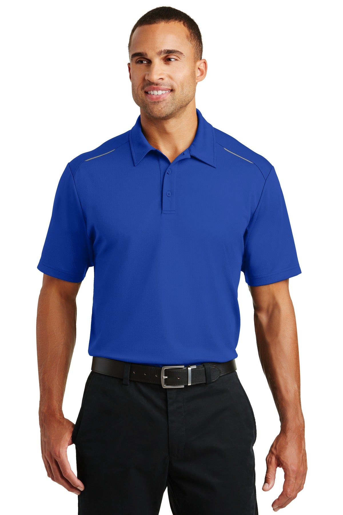 Port Authority K580 Pinpoint Mesh Polo | Wholesale