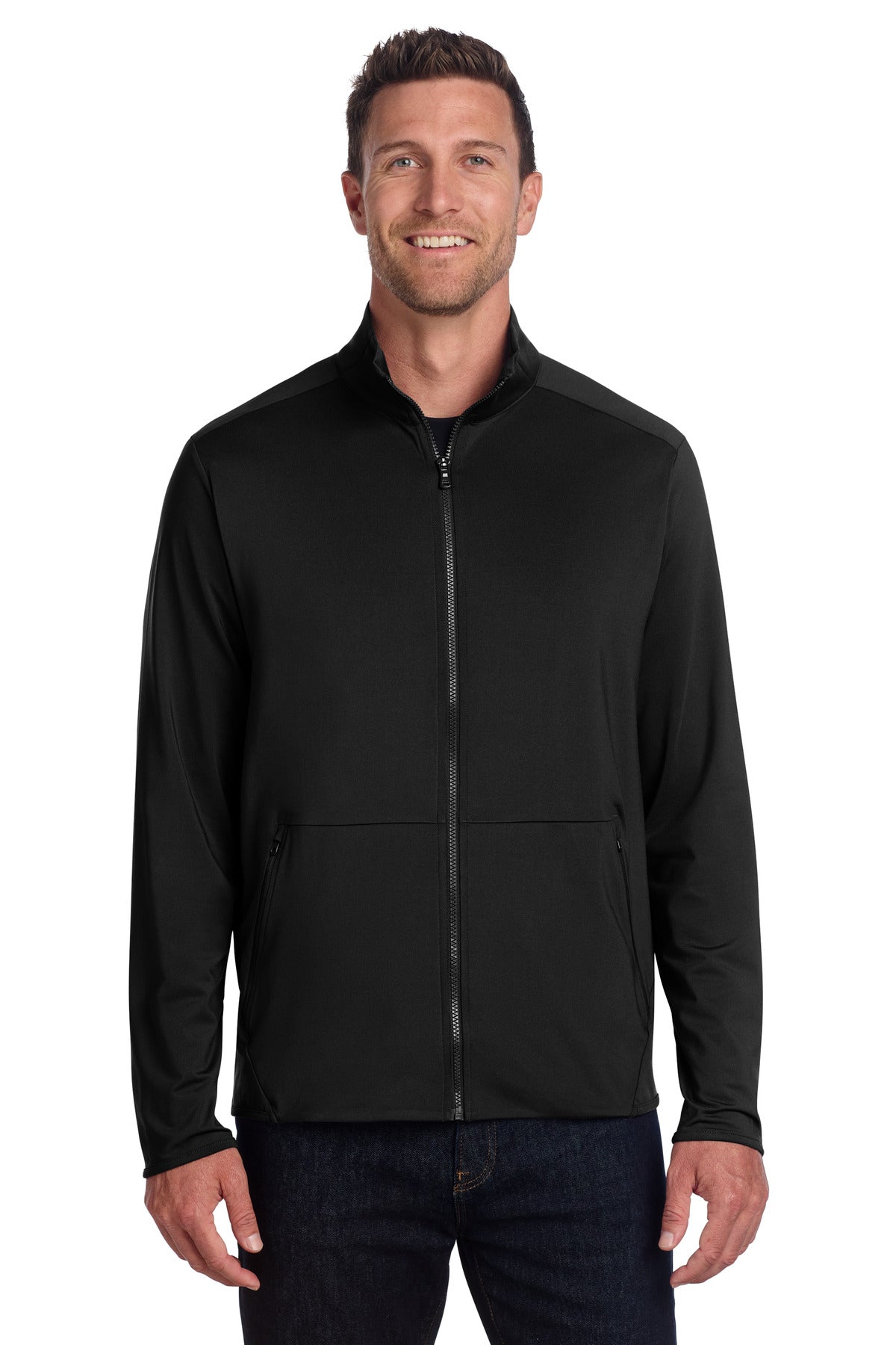 Port Authority K595 Accord Stretch Fleece Full-Zip