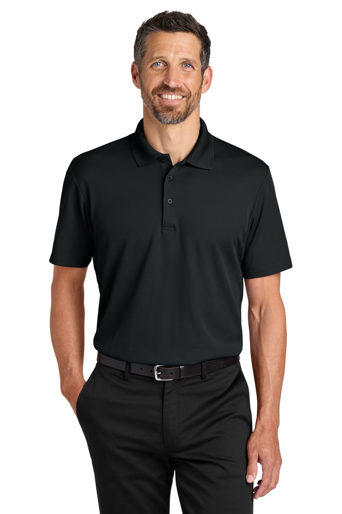 Port Authority K620 Plaited Pique Polo