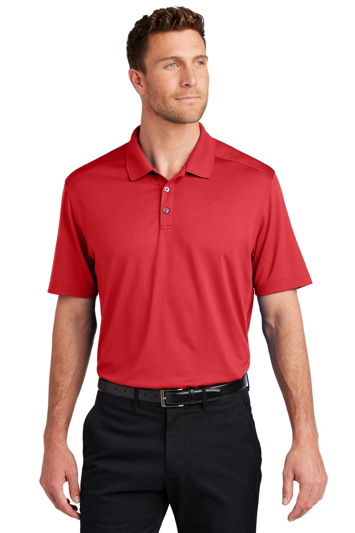 Port Authority K683 City Stretch Flat Knit Polo