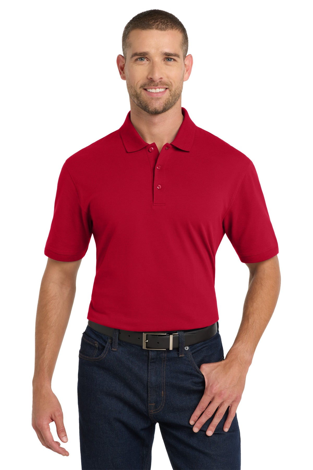 Port Authority K8000 EZCotton Polo Wholesale Blank Cotton Polo