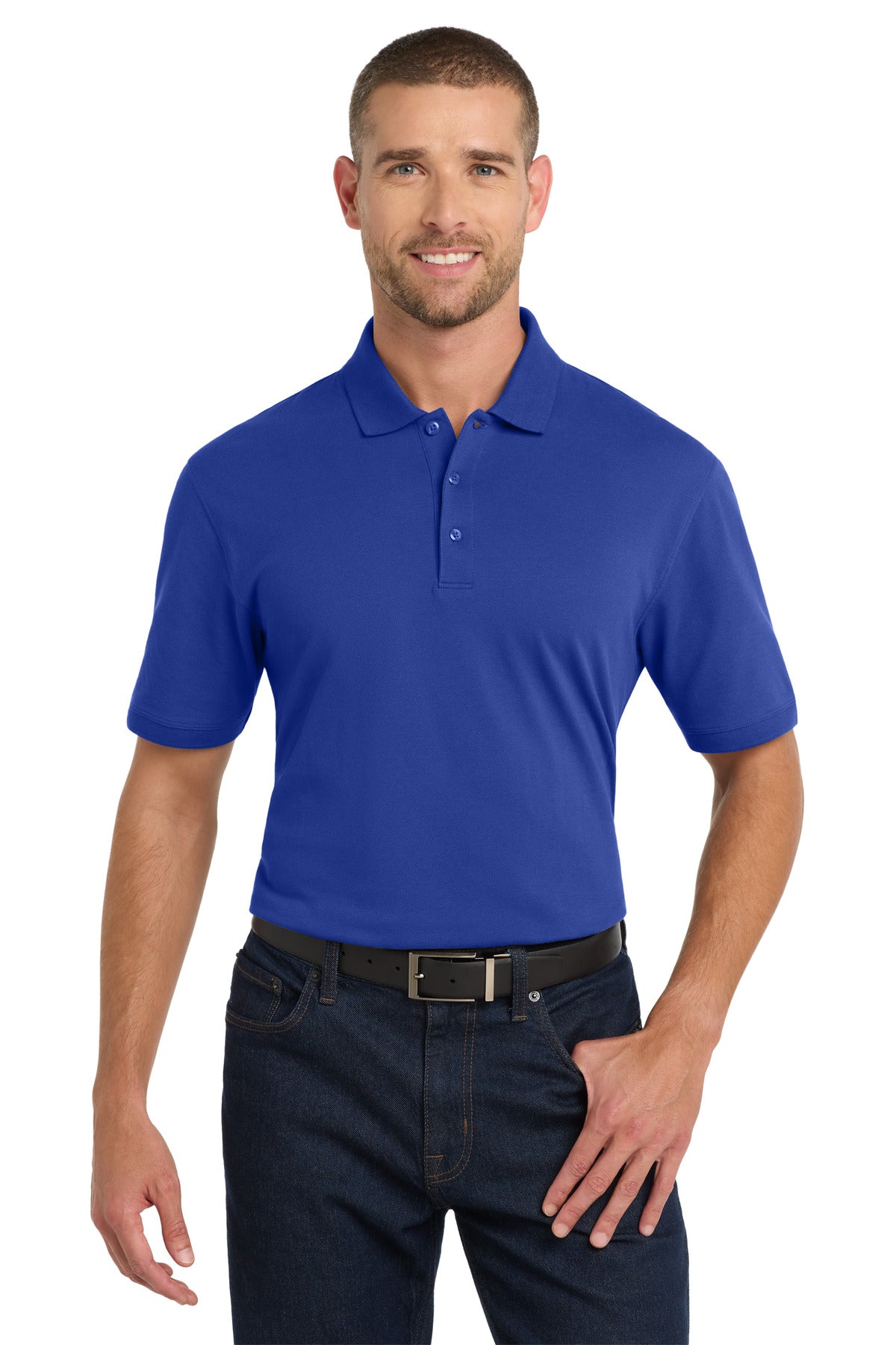Port Authority K8000 EZCotton Polo Wholesale Blank Cotton Polo