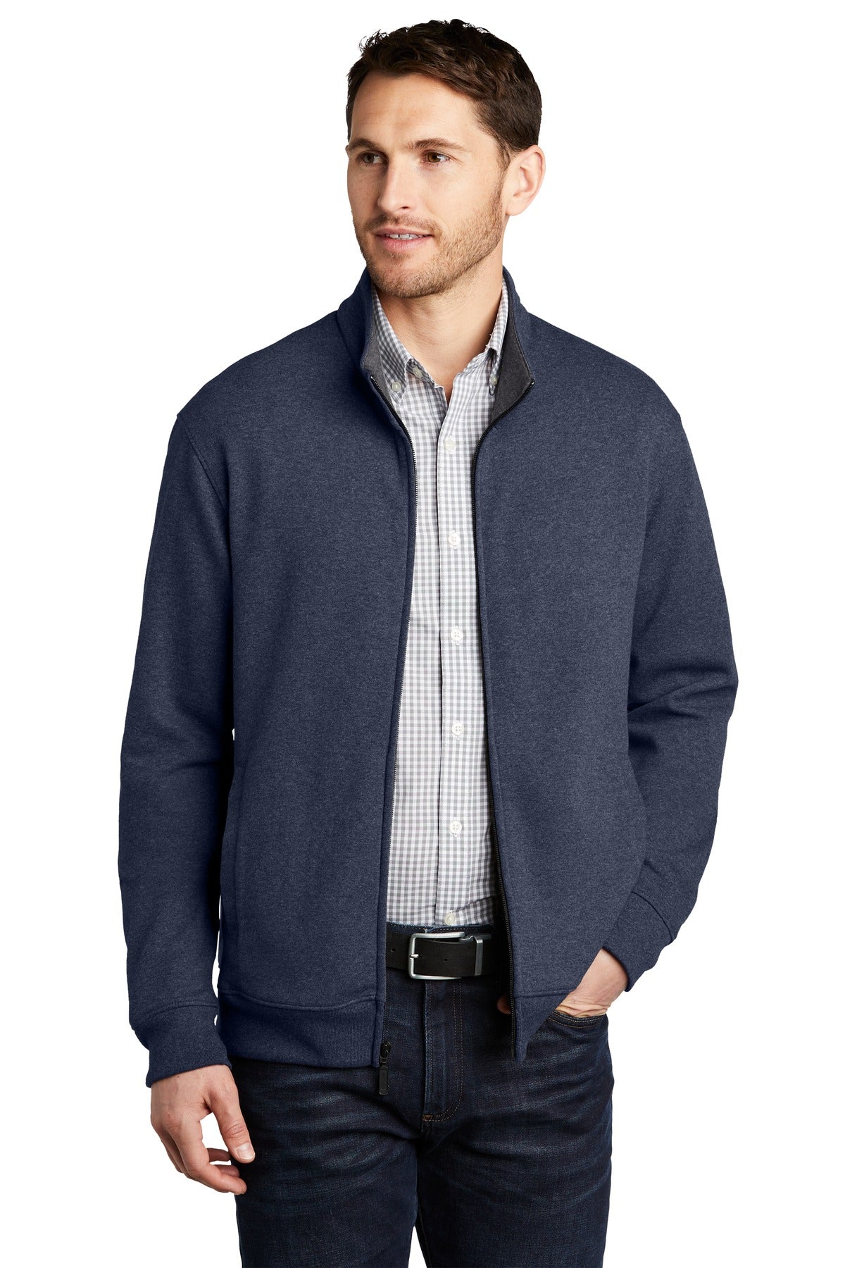 Port Authority K809 Interlock Full-Zip