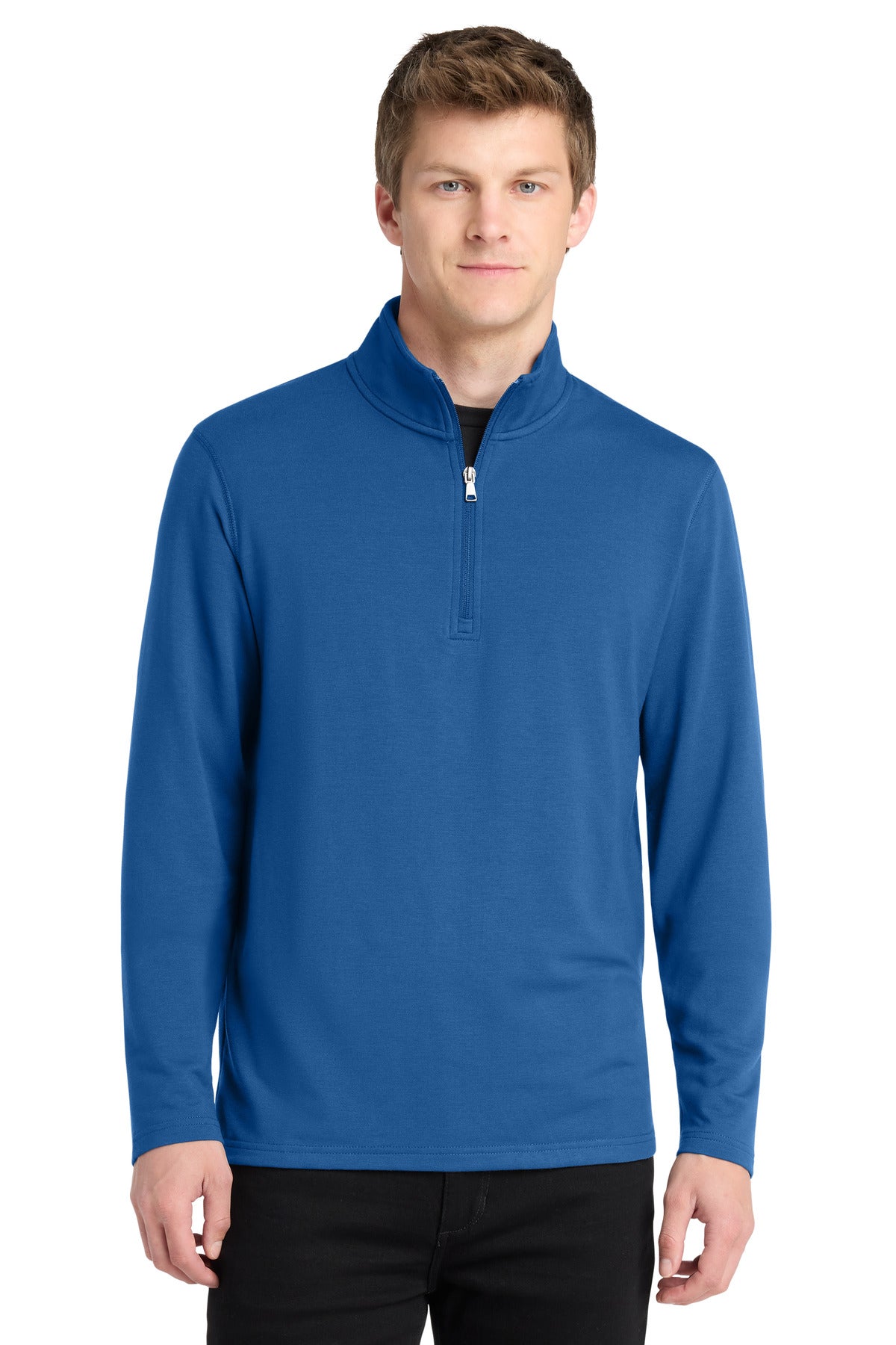Port Authority K825 Microterry 1/4-Zip Pullover
