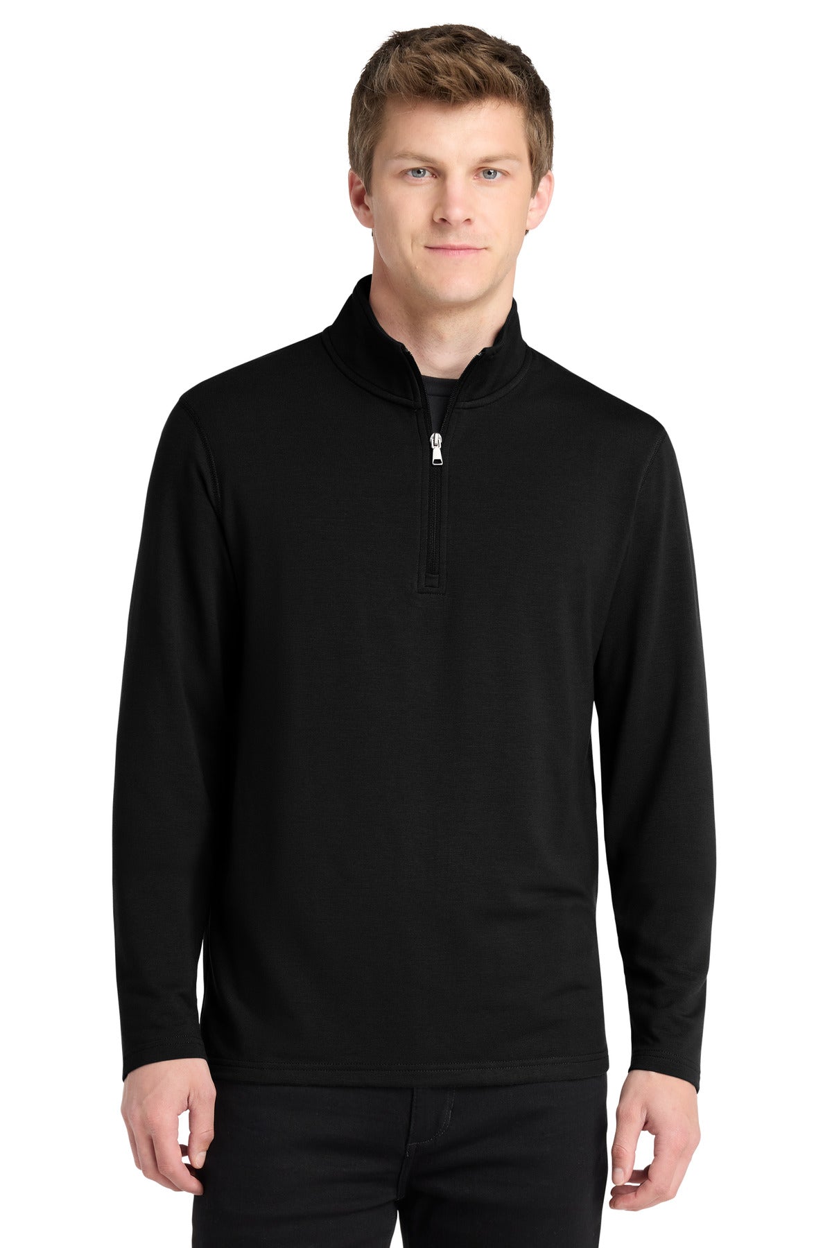 Port Authority K825 Microterry 1/4-Zip Pullover
