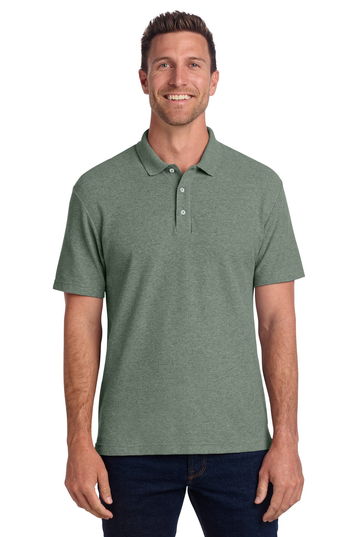 Port Authority K867 C-FREE Cotton Blend Pique Polo Wholesale Blank