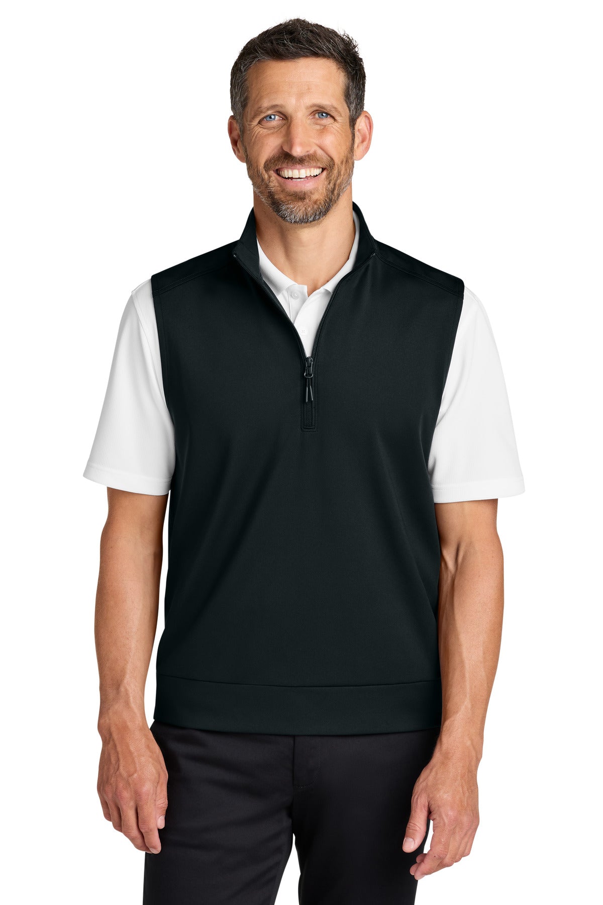 Port Authority K880V C-FREE Double Knit 1/4-Zip Vest