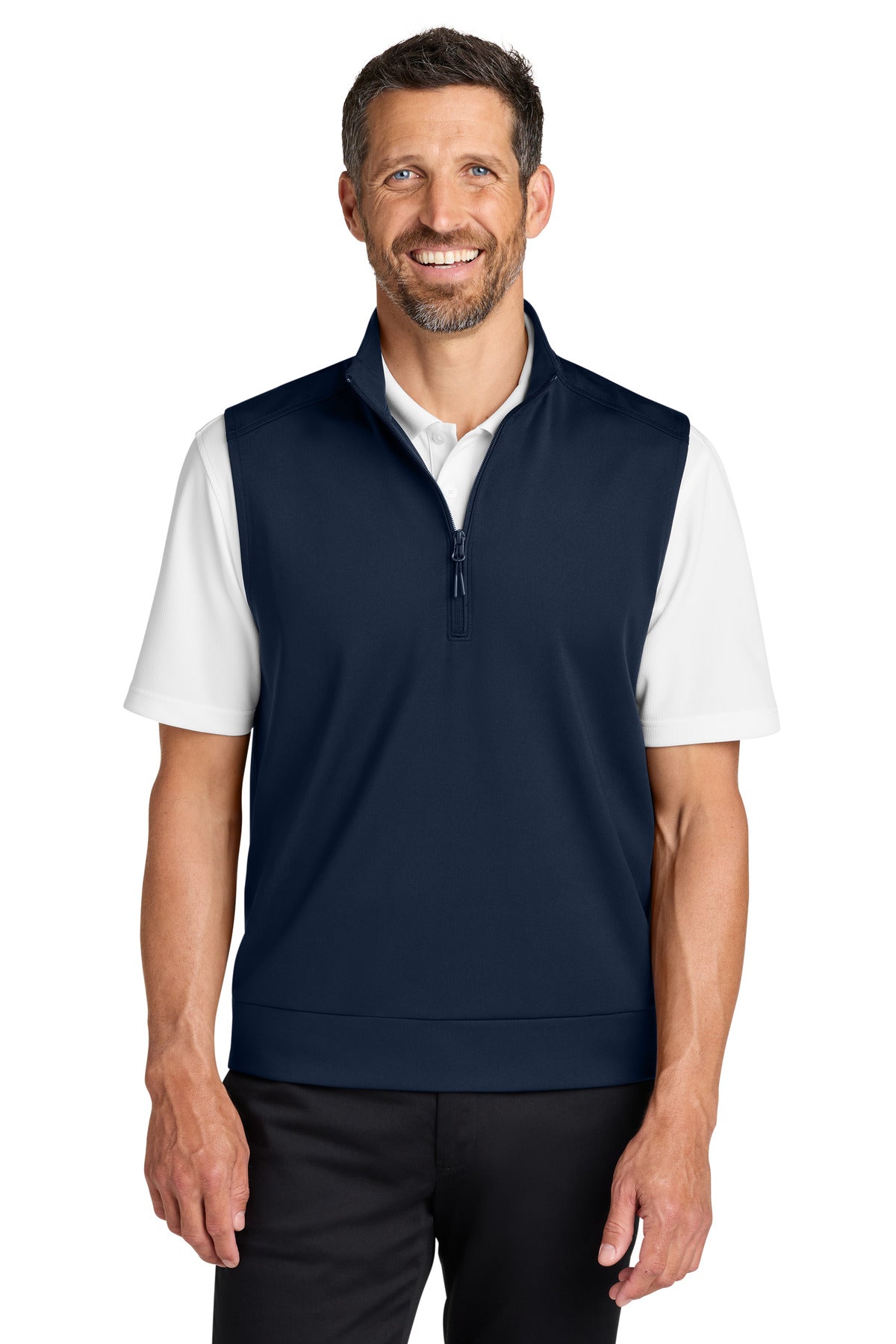Port Authority K880V C-FREE Double Knit 1/4-Zip Vest