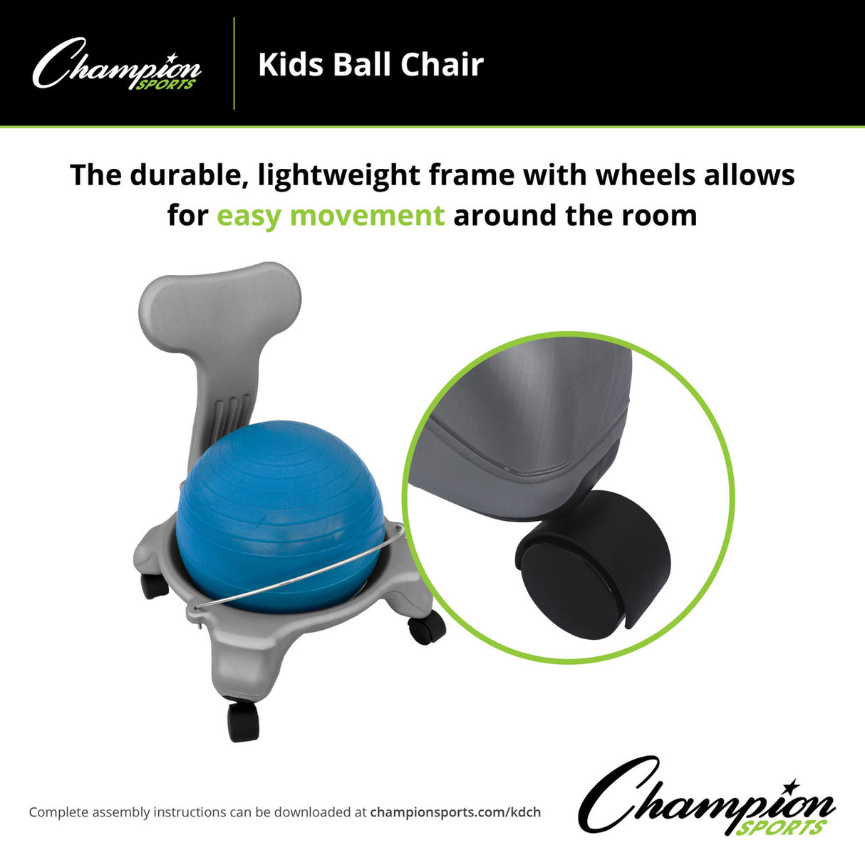 Champion Sports BALL CHAIR ADULT
