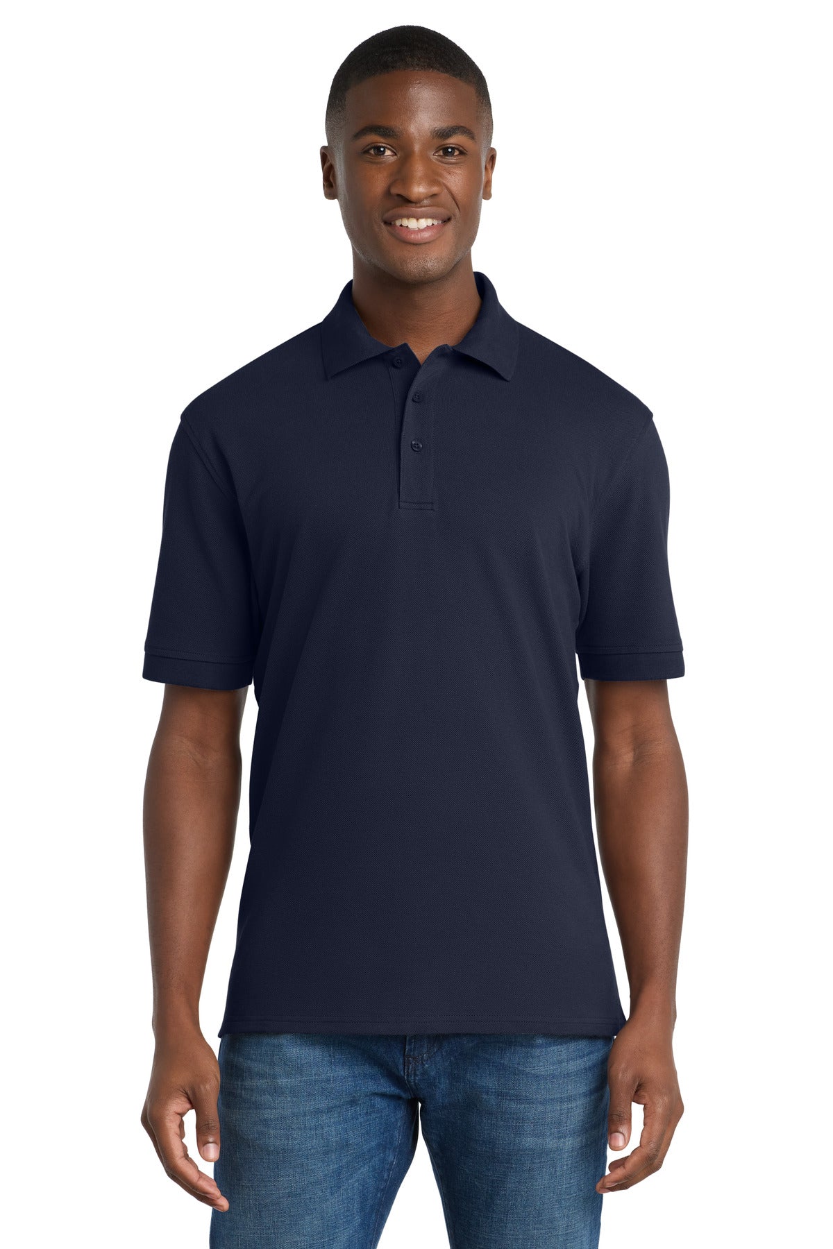 Port & Co ™ Combed Ring Spun Pique Polo. KP1500 - Port & Co KP1500
