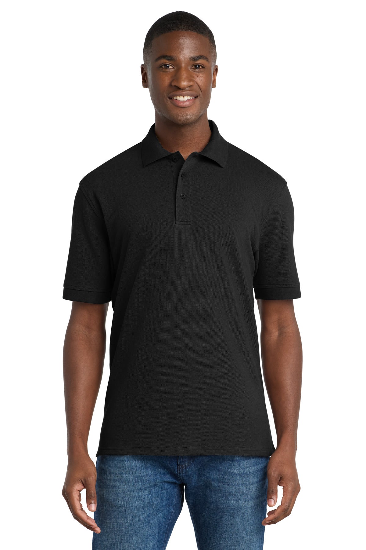 Port & Co ™ Combed Ring Spun Pique Polo. KP1500 - Port & Co KP1500