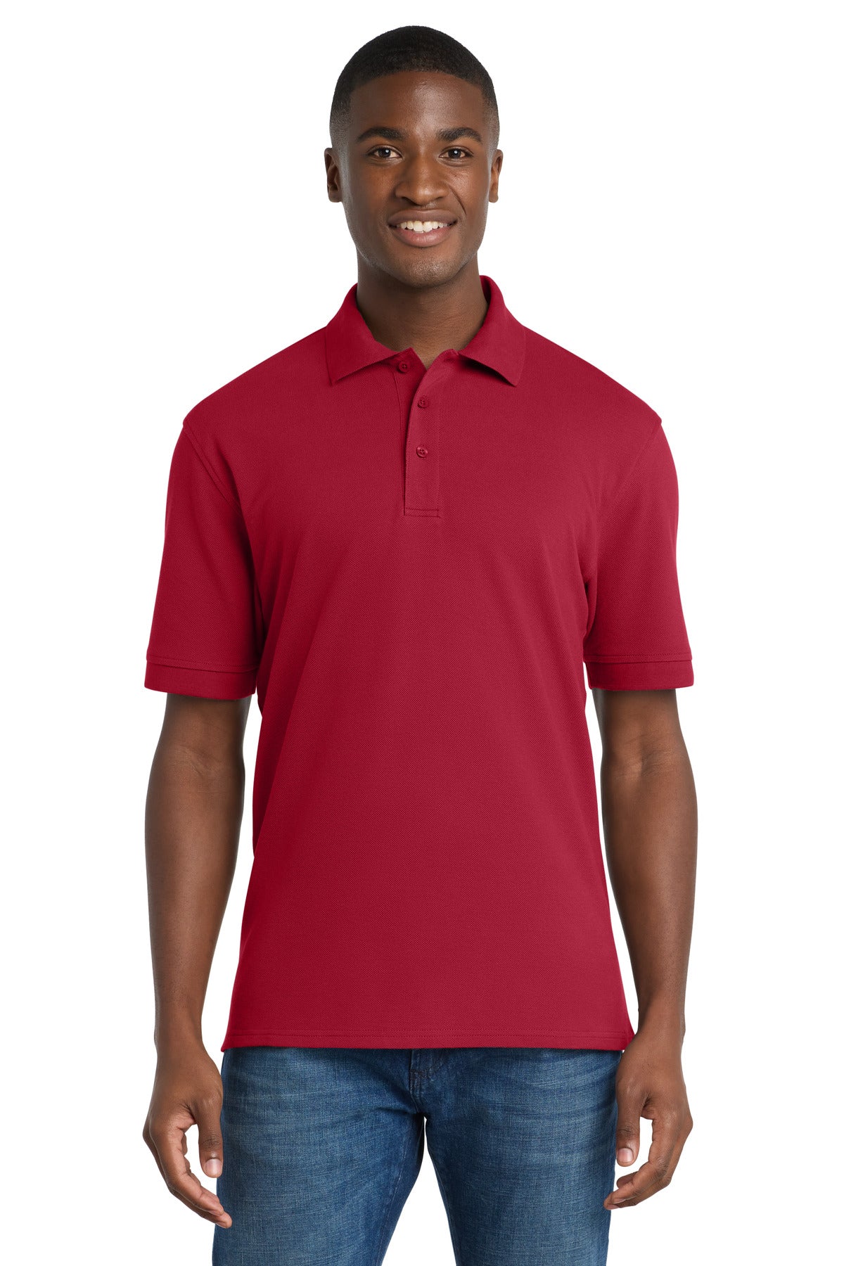 Port & Co ™ Combed Ring Spun Pique Polo. KP1500 - Port & Co KP1500