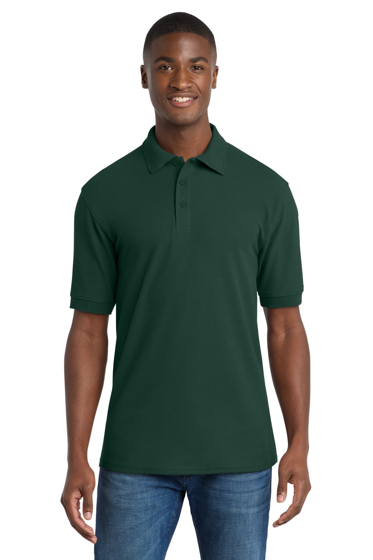 Port & Company KP155 Core Blend Pique Polo | Port & Co KP155