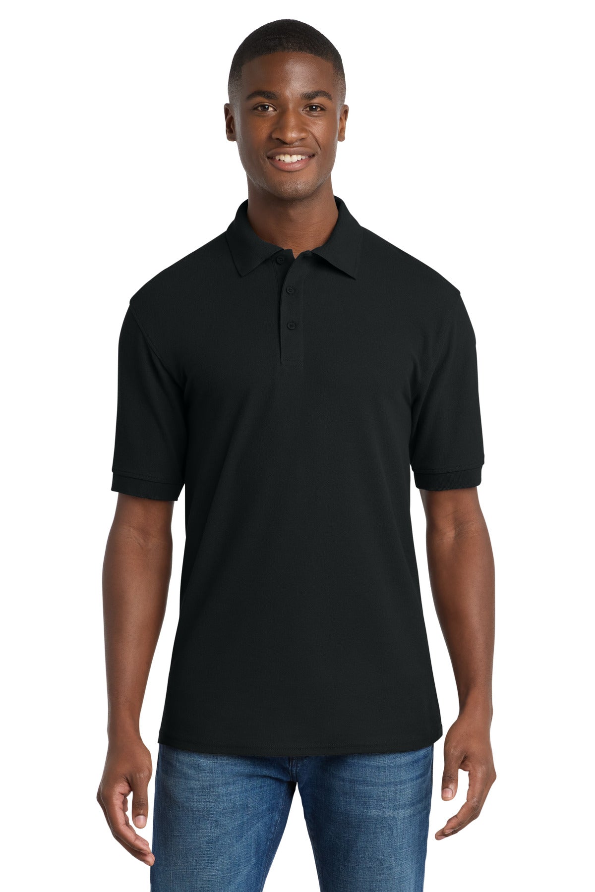 Port & Company KP155 Core Blend Pique Polo | Port & Co KP155