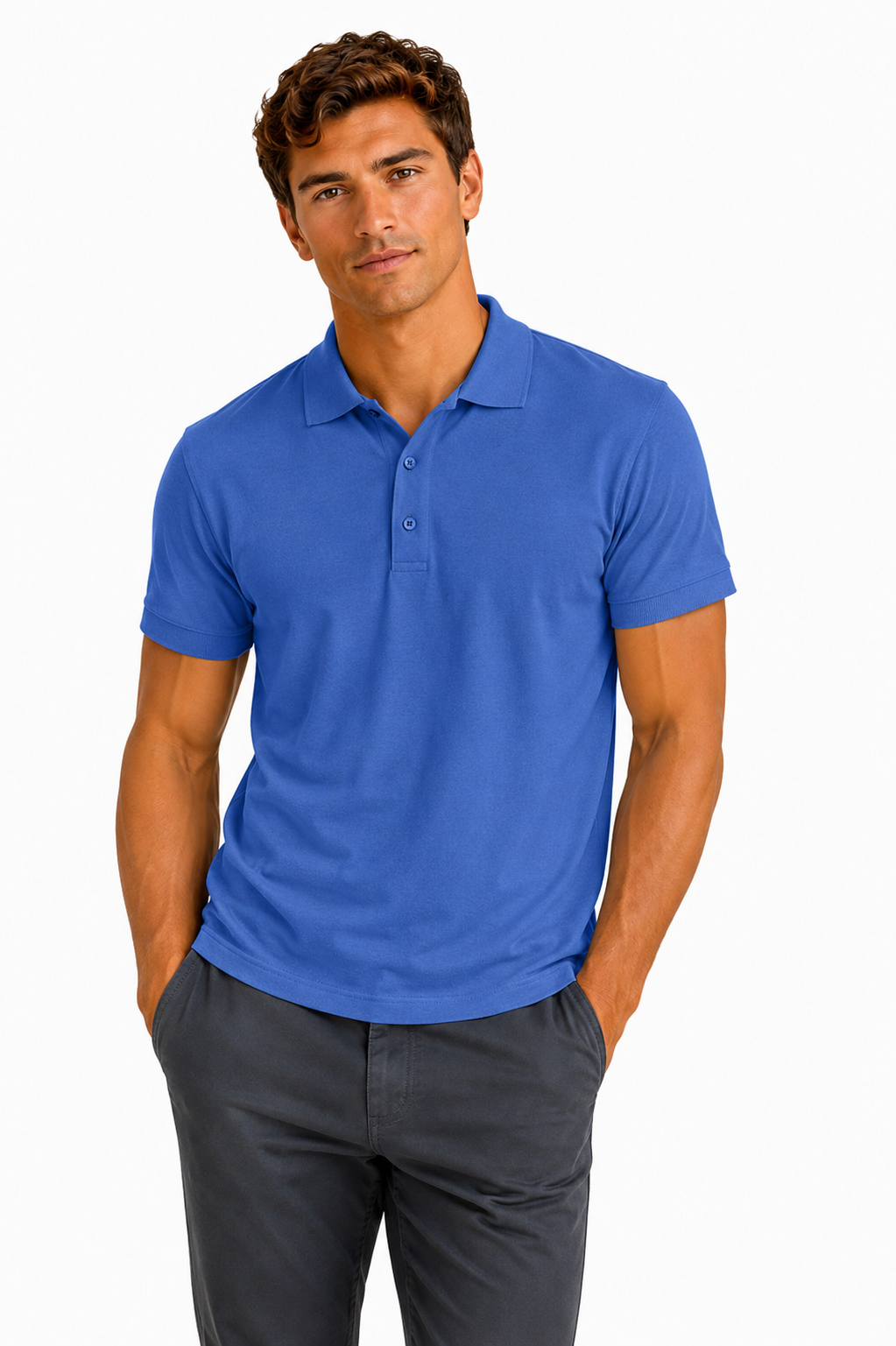 Joe's USA Construction & Landscape High Visibility Work Polo