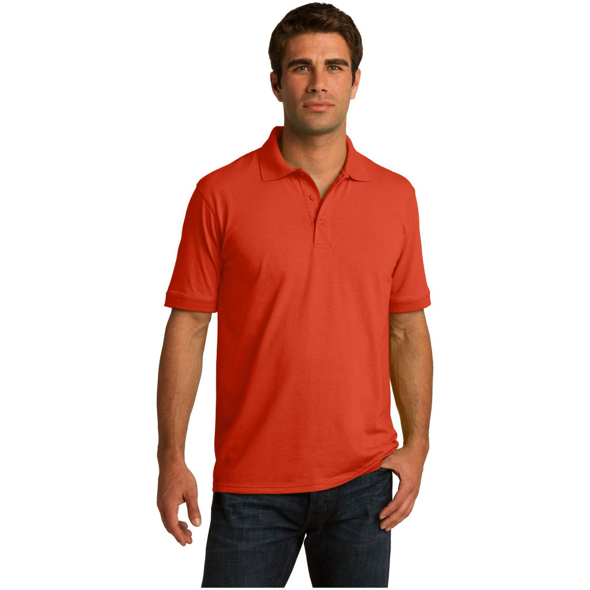 Port & Company ® Tall Core Blend Jersey Knit Polo. KP55T - Port & Company KP55T Polos/Knits Port & Company