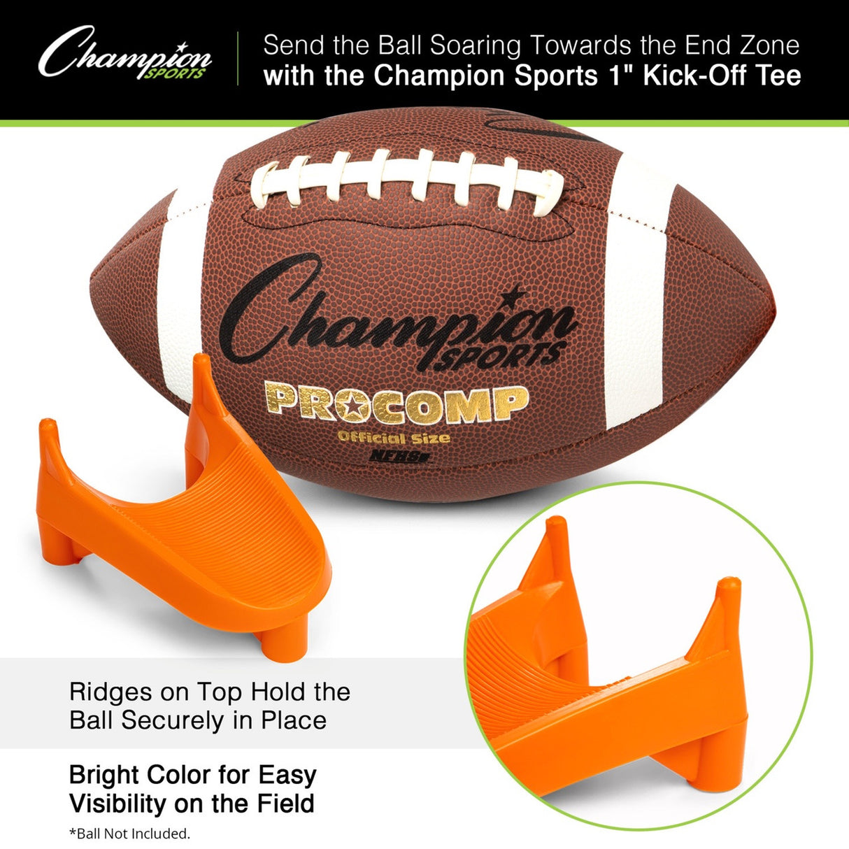 Champion Sports 2" SIDEWINDER KICKING TEE 2" H SIDEWINDER TEE