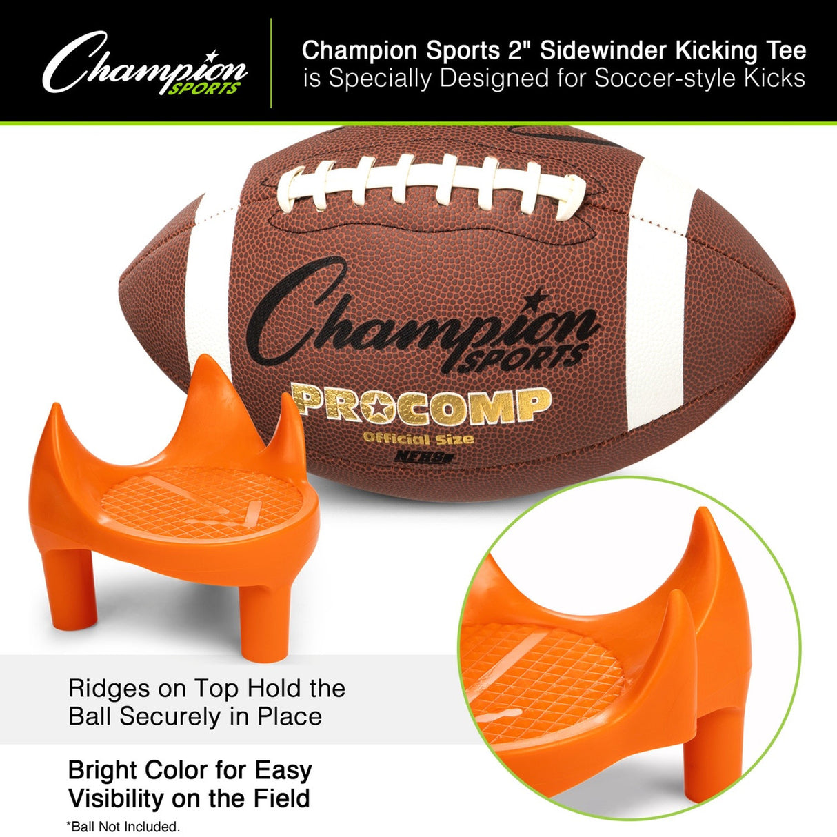 Champion Sports 2" SIDEWINDER KICKING TEE 2" H SIDEWINDER TEE