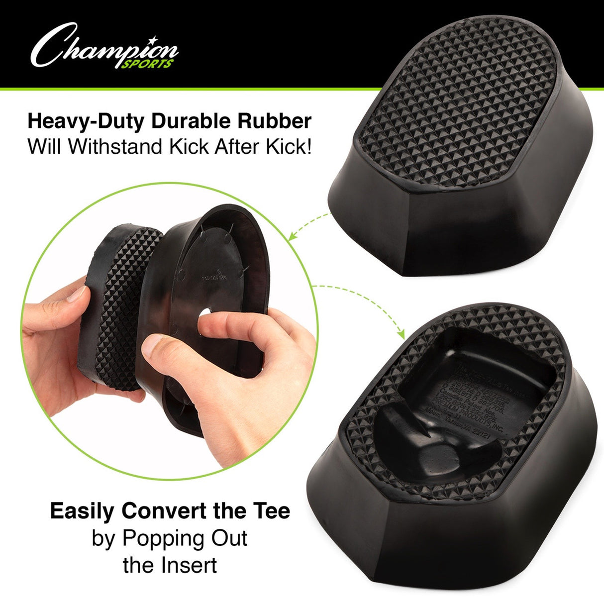 Champion Sports TOE-TAL 4-IN-1 KICKING TEE