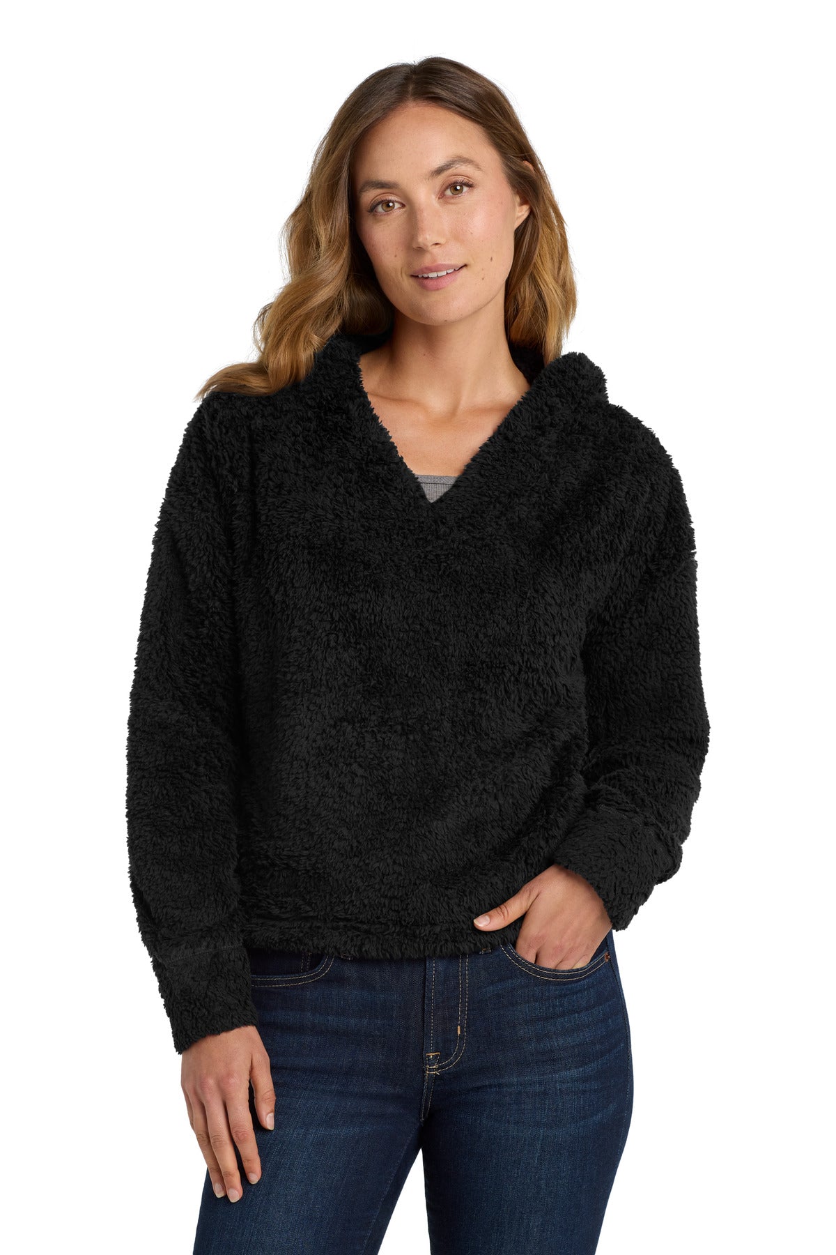 Port Authority ® Women's Cozy Fleece Hoodie. L132 - Port Authority L132
