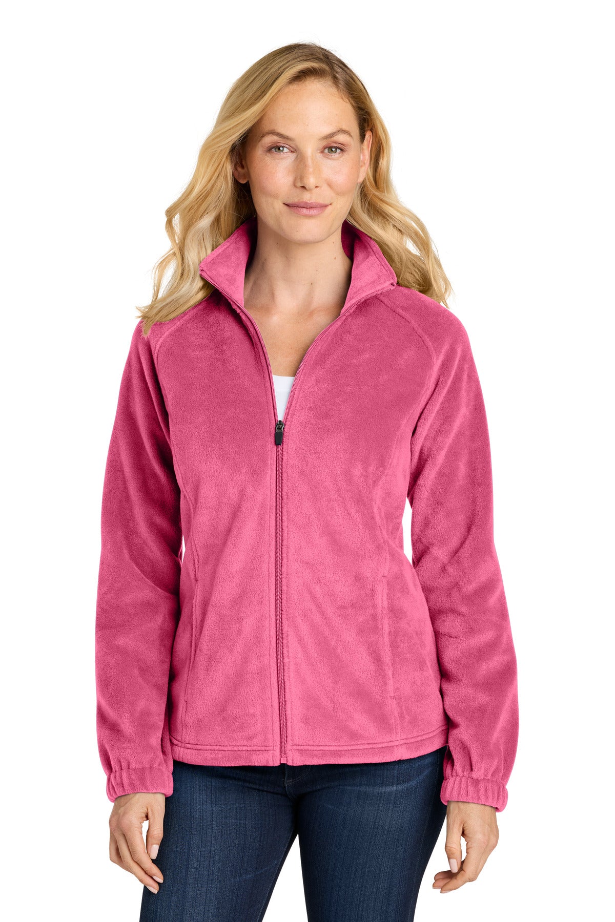 Port Authority ® Women's Plush Fleece Full-Zip Jacket L190 - Port Authority L190