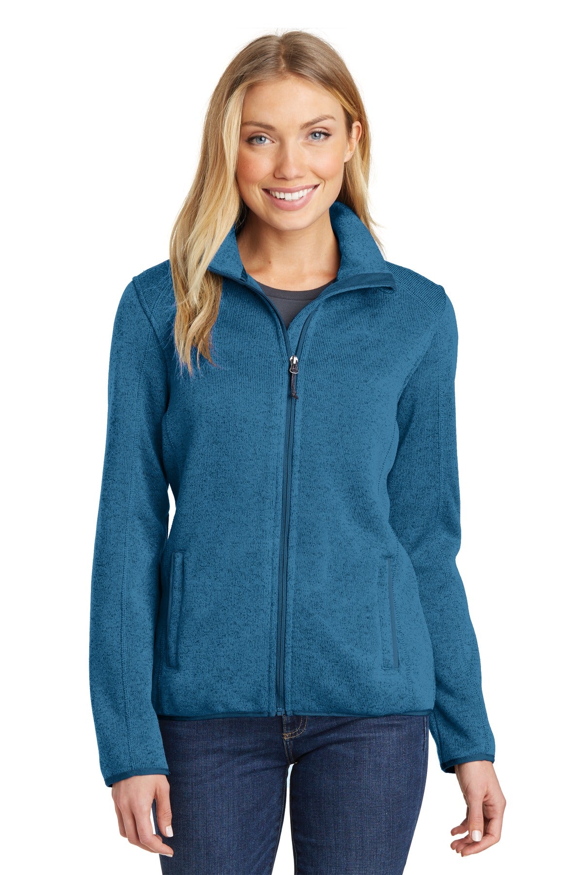 Port Authority ® Women's Sweater Fleece Jacket. L232 - Port Authority L232