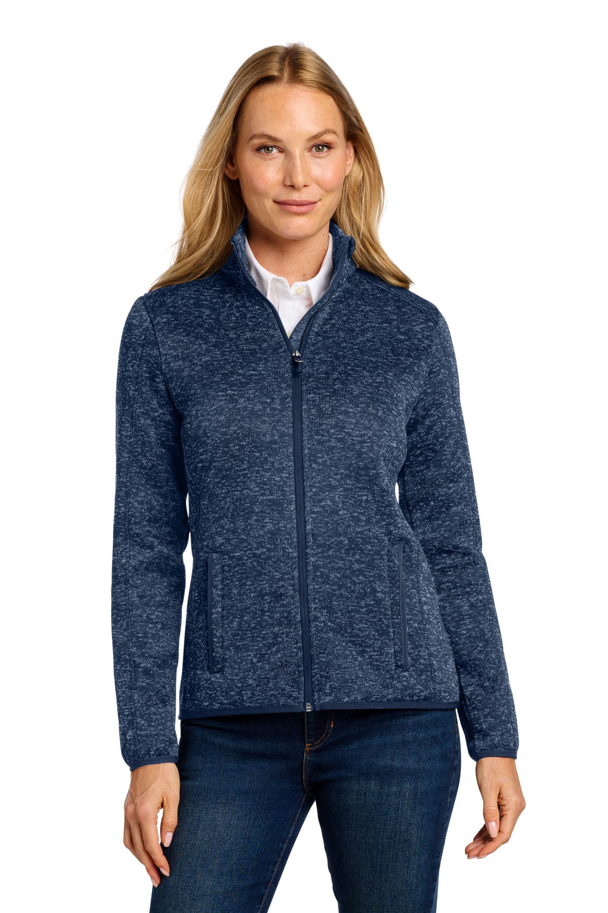 Port Authority ® Women's Sweater Fleece Jacket. L232 - Port Authority L232