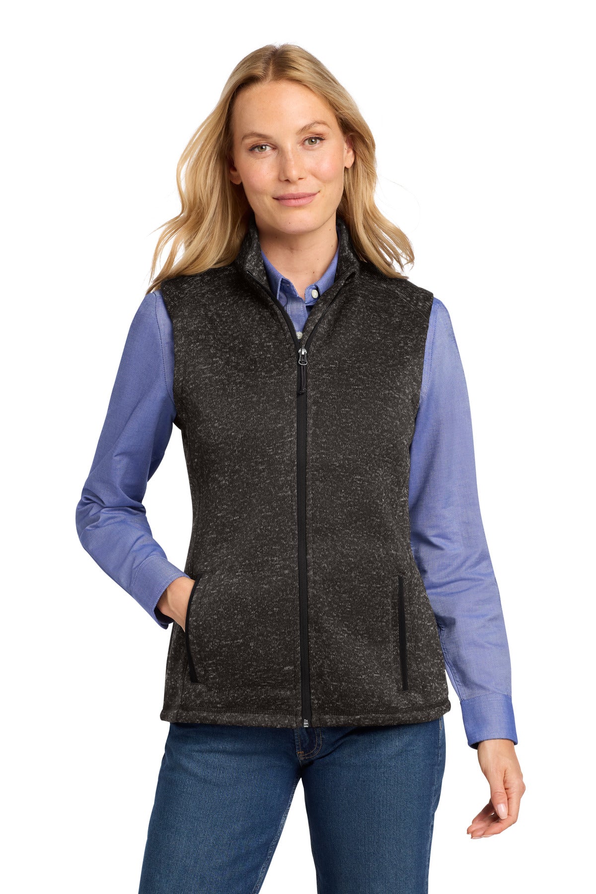 Port Authority ® Women's Sweater Fleece Vest L236 - Port Authority L236