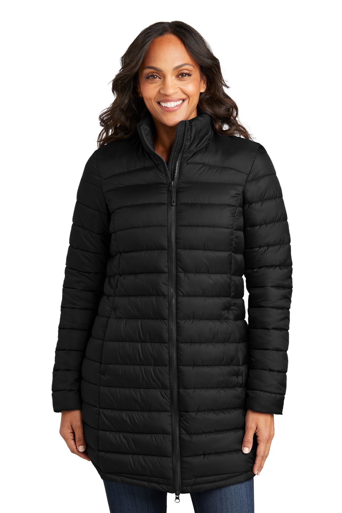 Port Authority ® Women's Horizon Puffy Long Jacket L365 - Port Authority L365