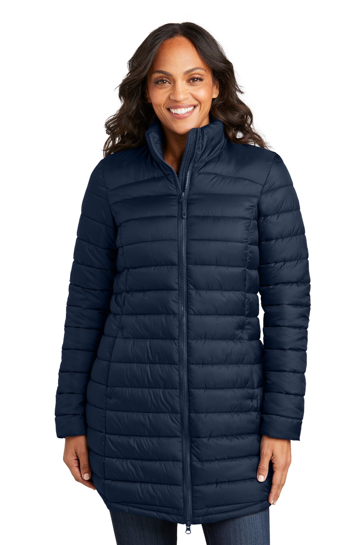Port Authority ® Women's Horizon Puffy Long Jacket L365 - Port Authority L365