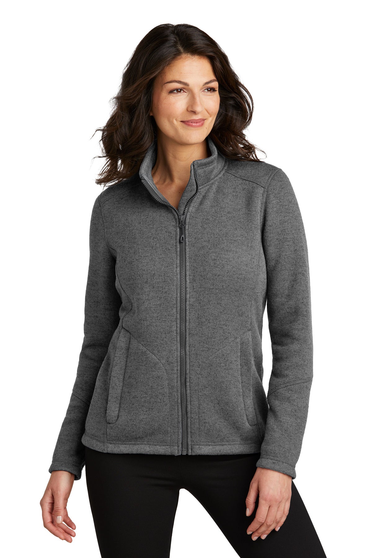 Port Authority L428 Women's Arc Sweater Fleece Jacket