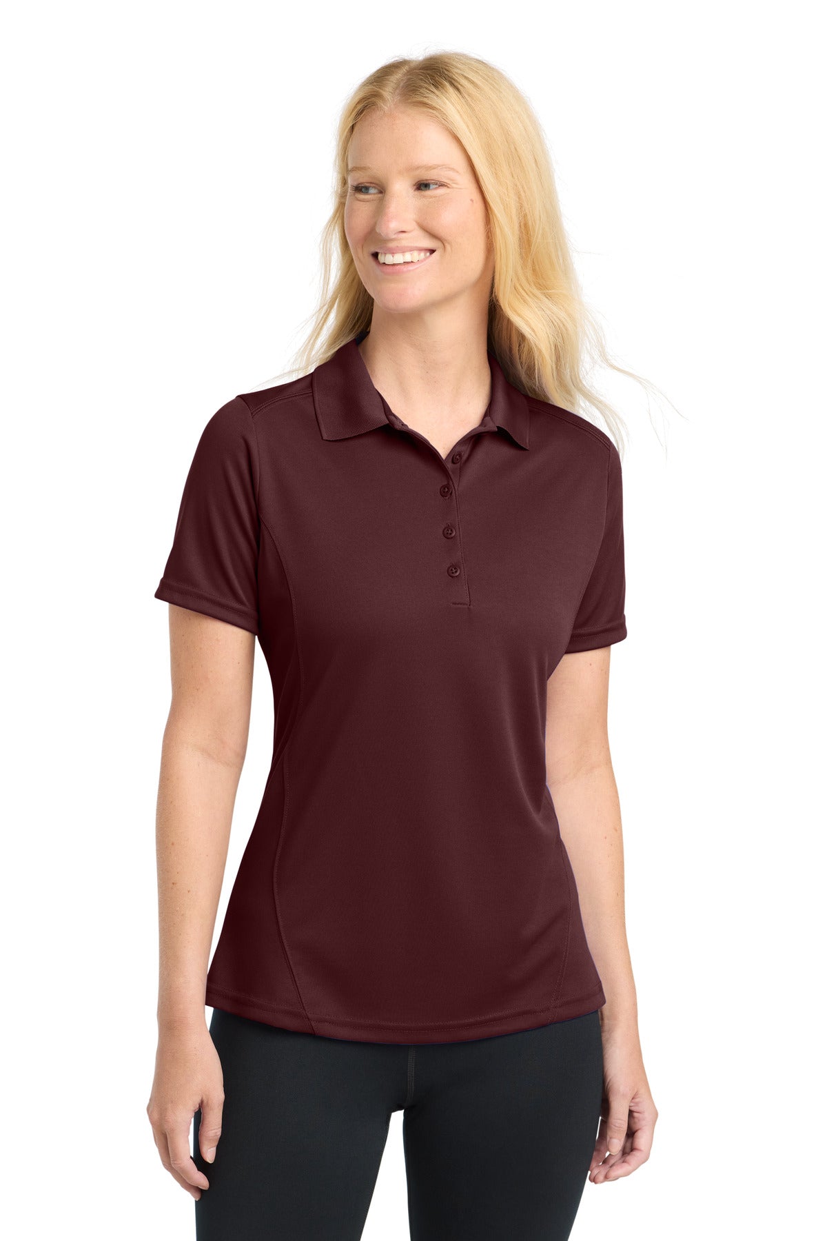 Sport-Tek L475 Women's Dry Zone Raglan Accent Polo